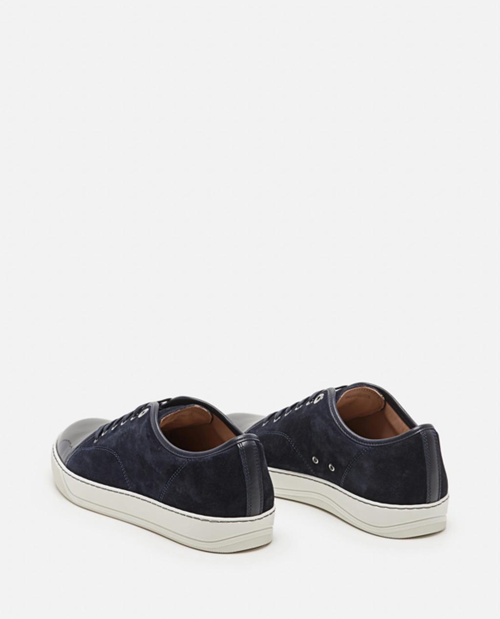 Black DBB1 Suede & Patent Leather Sneakers Product Image