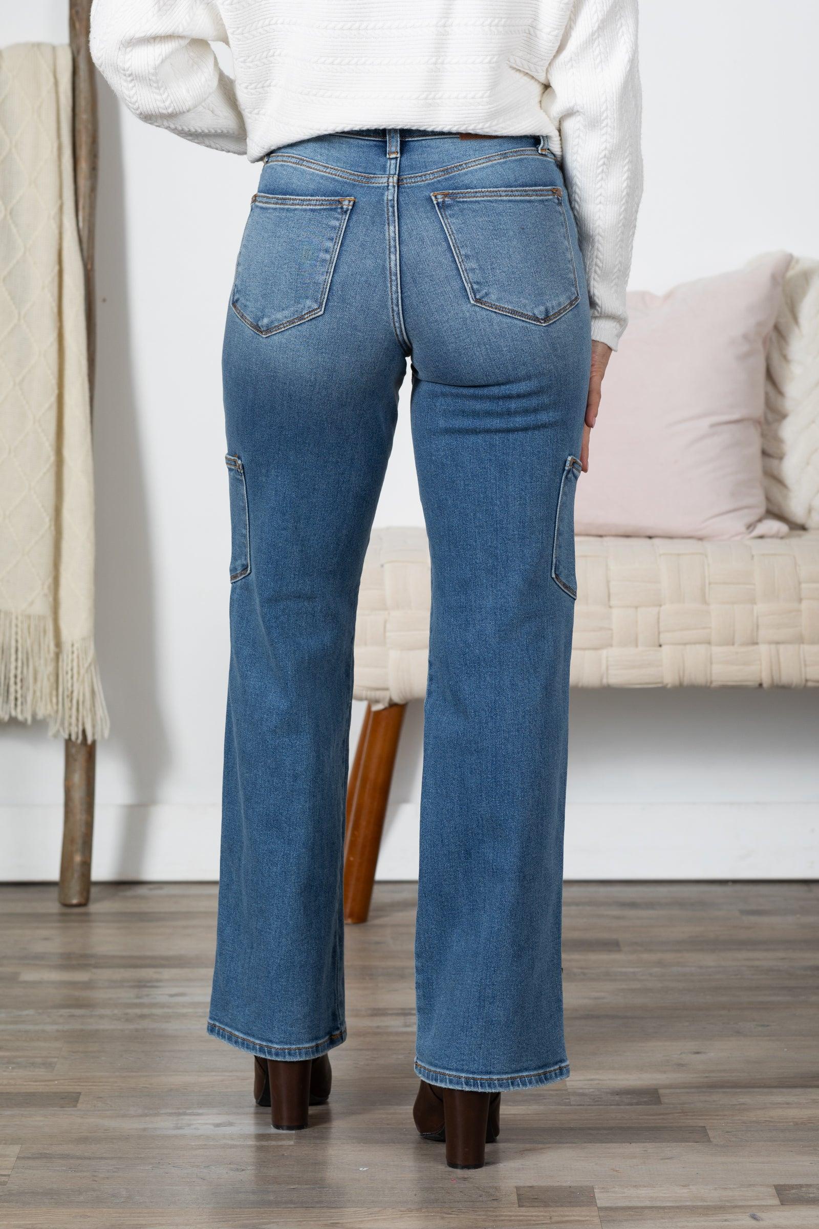 Judy Blue 90's Straight Jeans Product Image