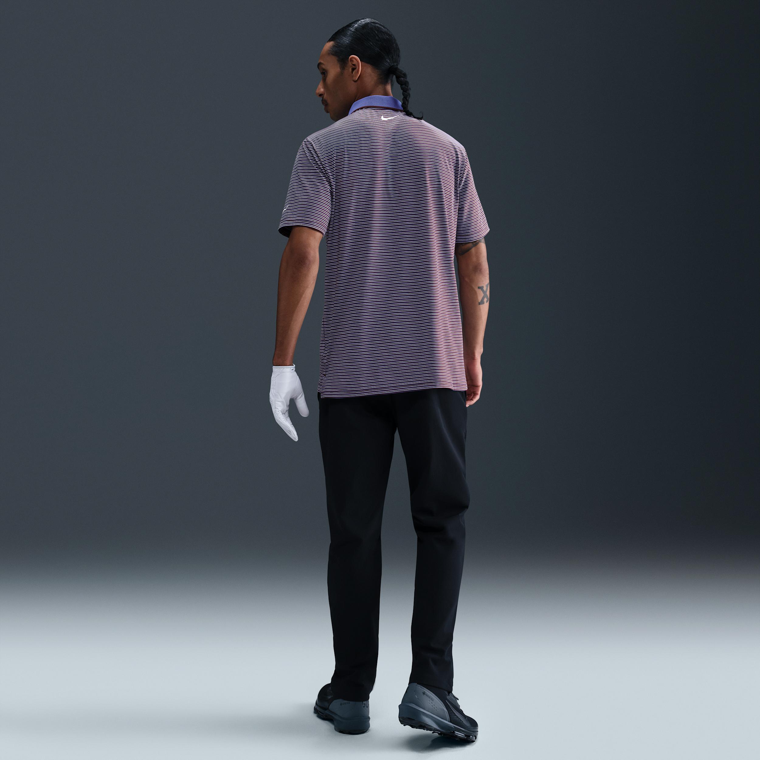 Nike Mens Tour Dri-FIT Striped Golf Polo | FZ7479-652 Product Image