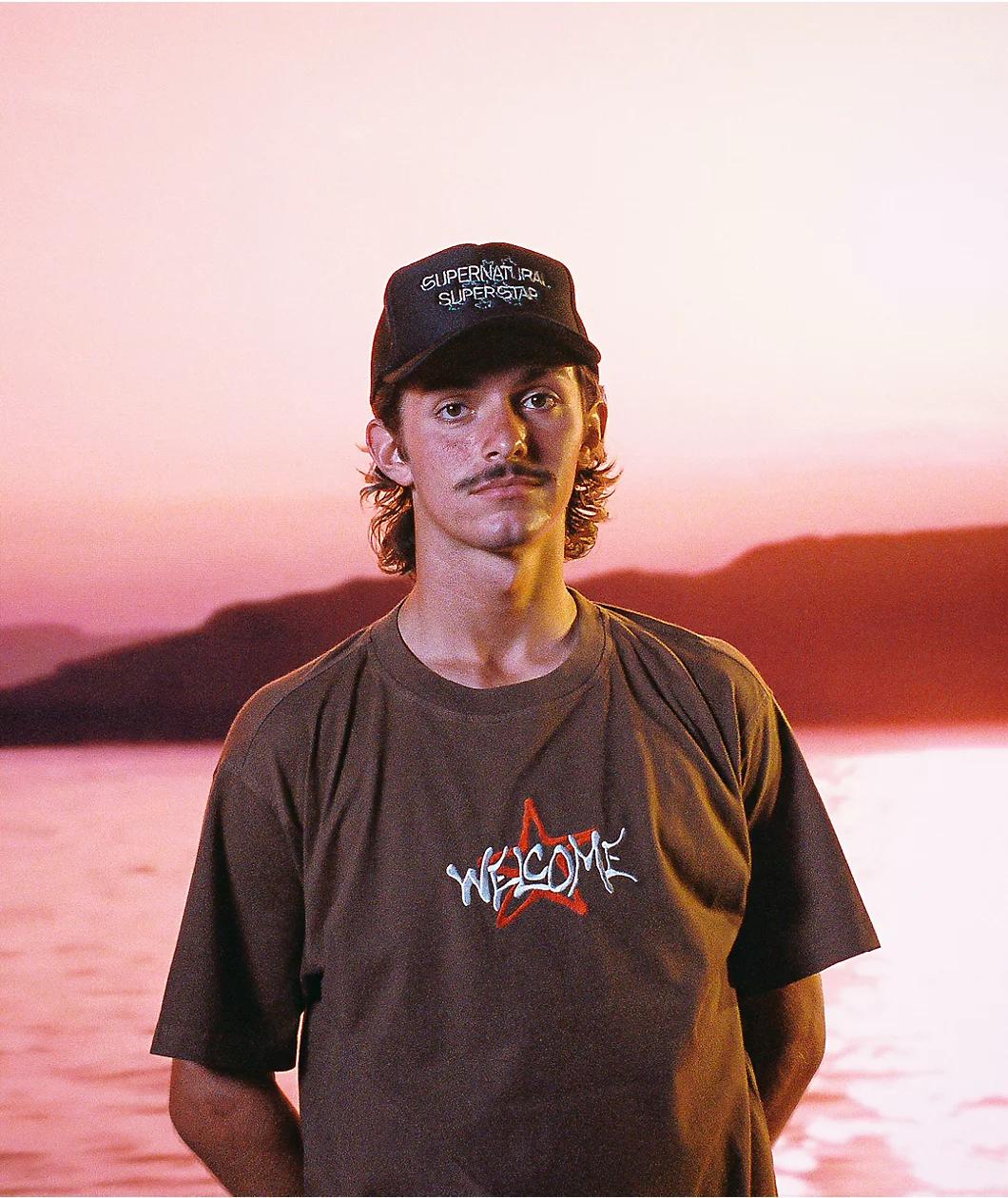 Welcome Vega Brown T-Shirt Product Image