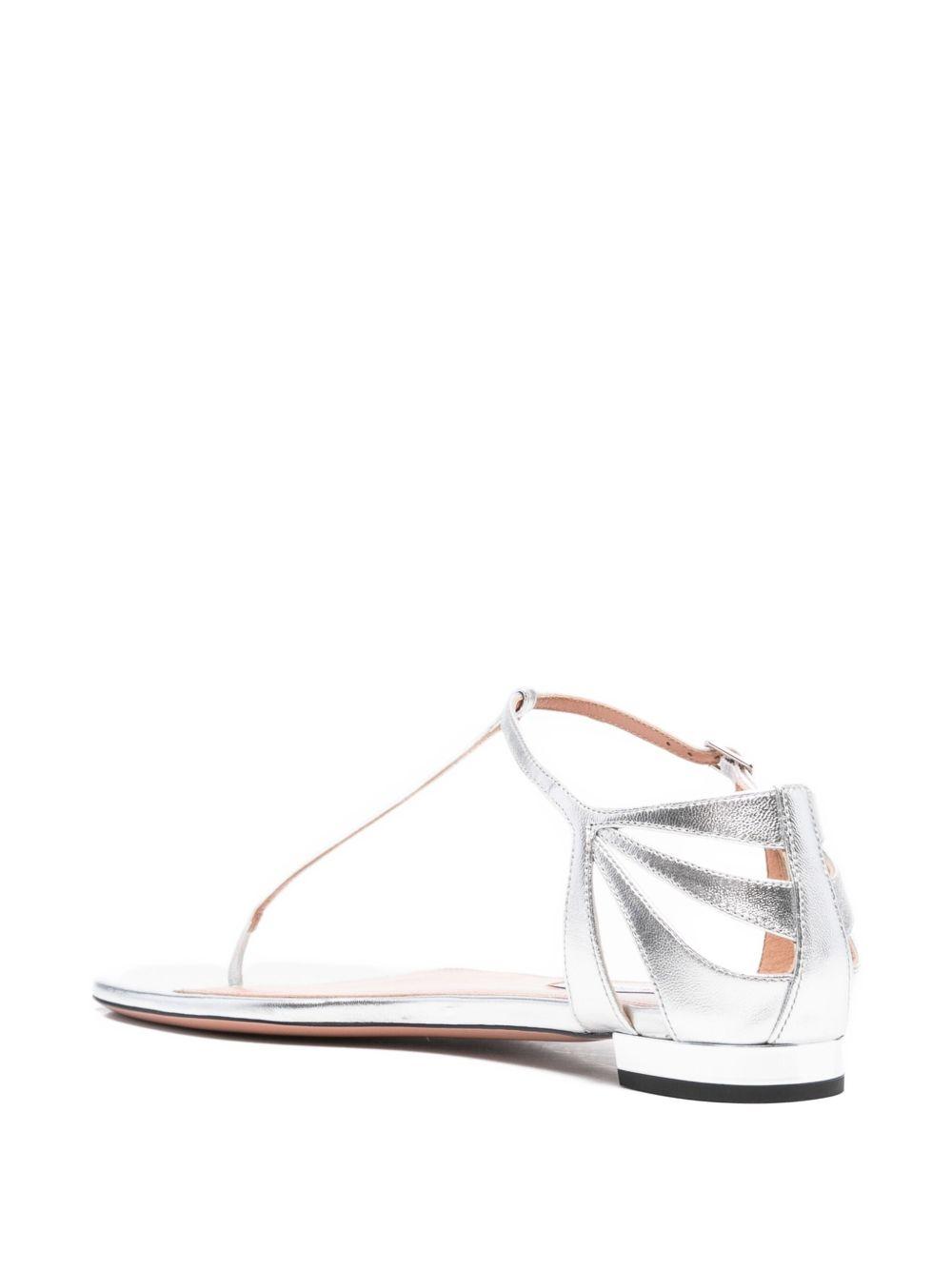 Frida leather T-bar flat sandals Product Image