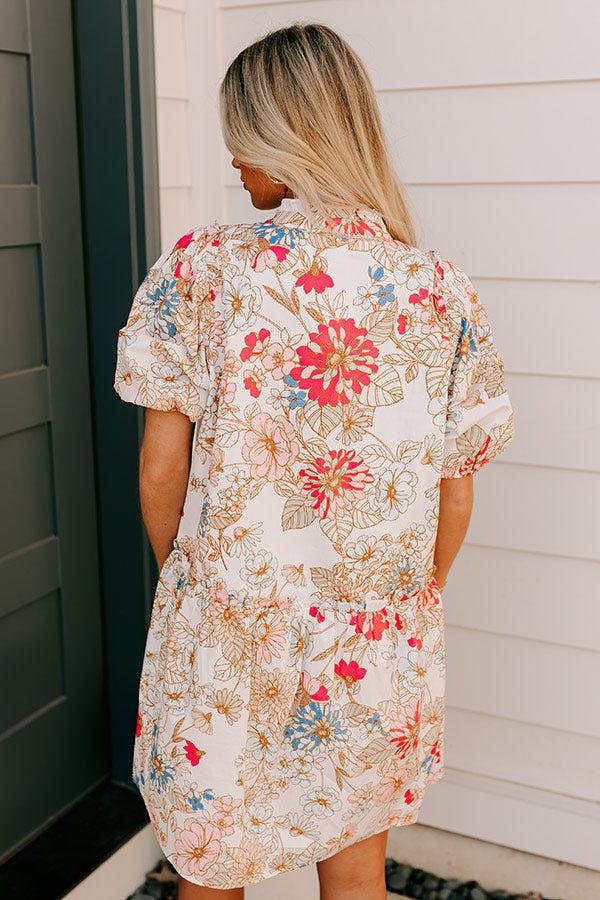 Countryside Bliss Floral Mini Dress Product Image