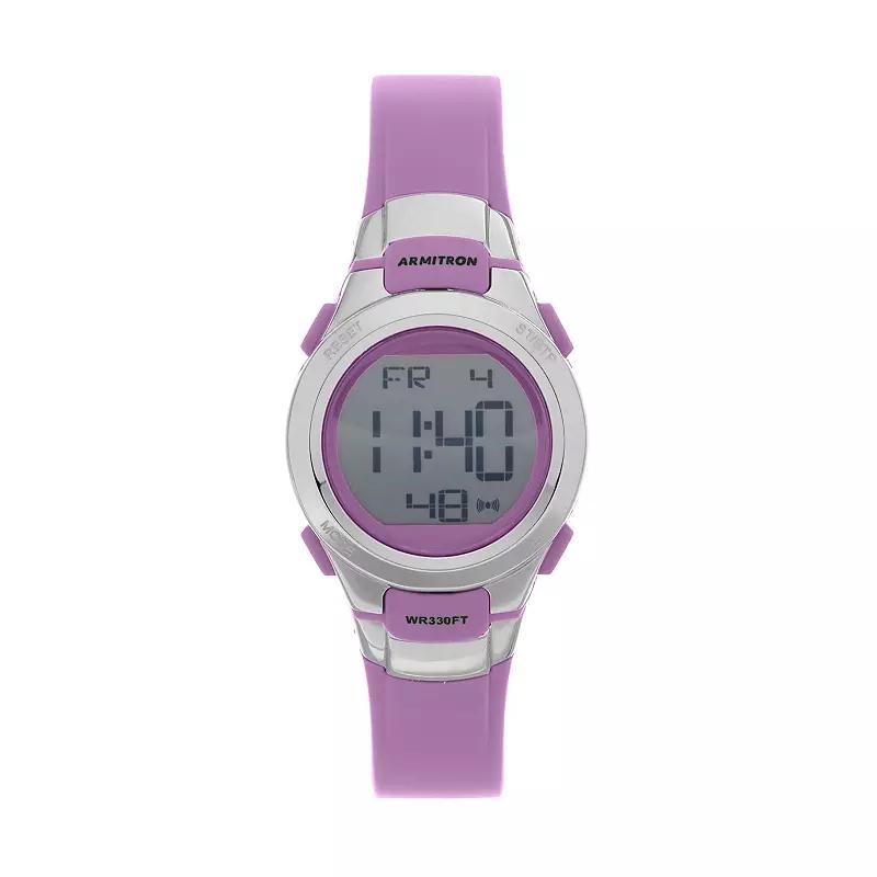 Armitron Women's Sport Digital Chronograph Watch, Size: Small, Purple Product Image