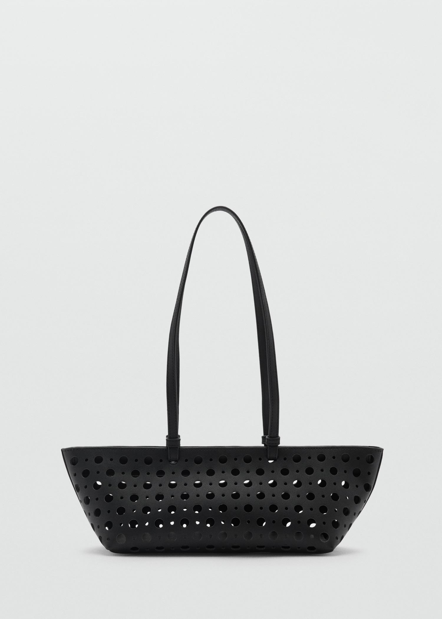 Die-cut shoulder bag - Women | MANGO USA Product Image