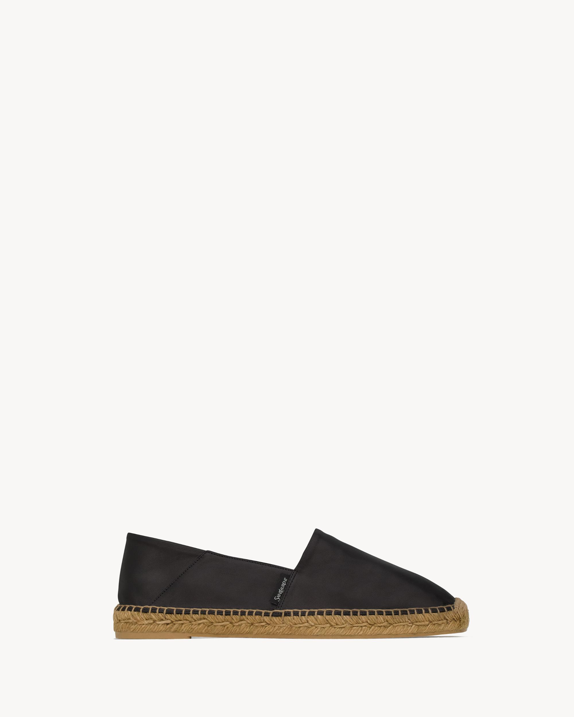 espadrilles in smooth leather Product Image