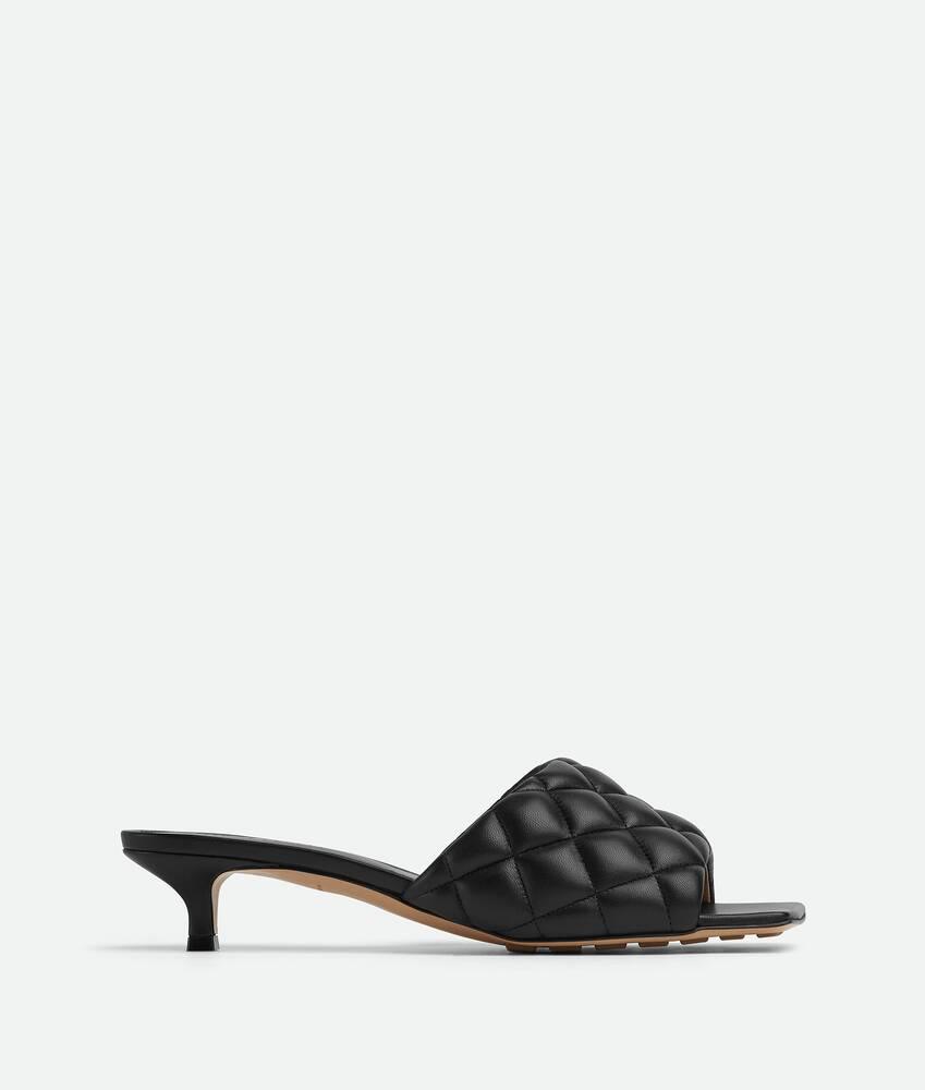 Women's Padded Mule in Black Product Image