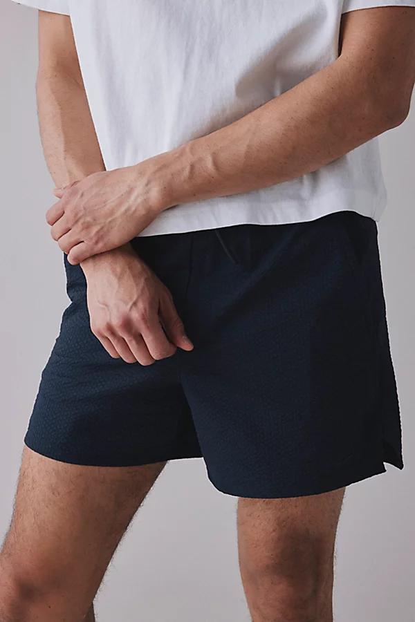 Nike Mens Unlimited Dri-FIT 5 Unlined Seersucker Versatile Shorts | HJ4091-010 Product Image