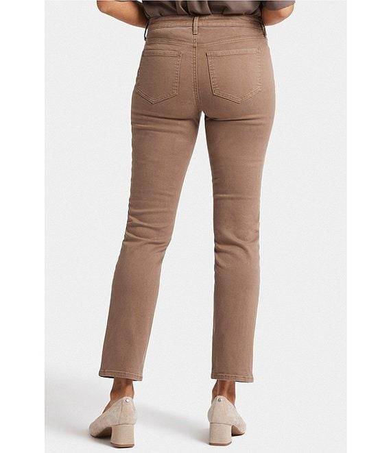 NYDJ Sheri Mid Rise Slim Leg 5-Pocket Stretch Denim Jeans Product Image