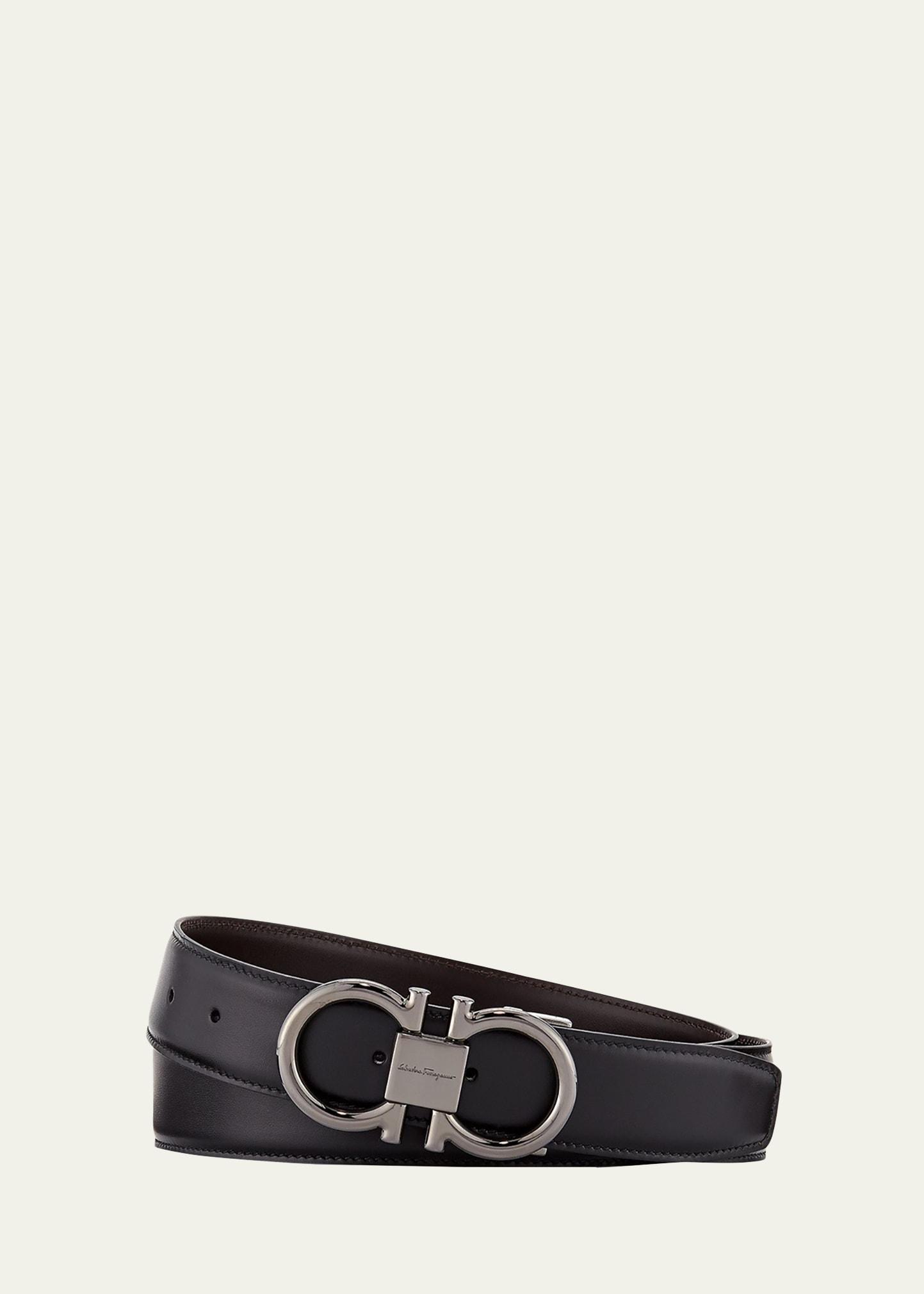 FERRAGAMO Double Gancio Reversible Belt Product Image