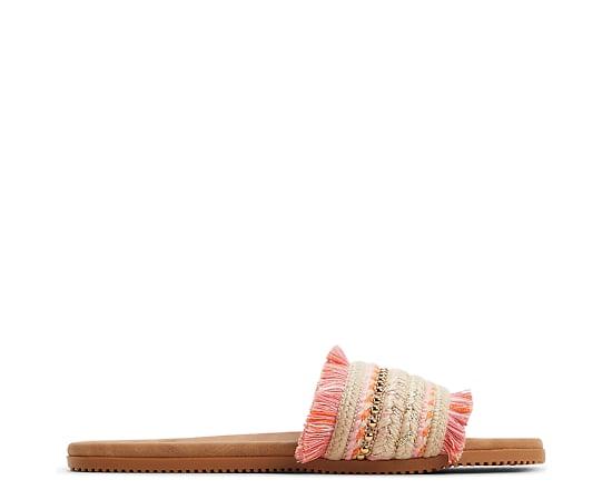 Roxy Womens Positano Slide Flat Sandal Product Image