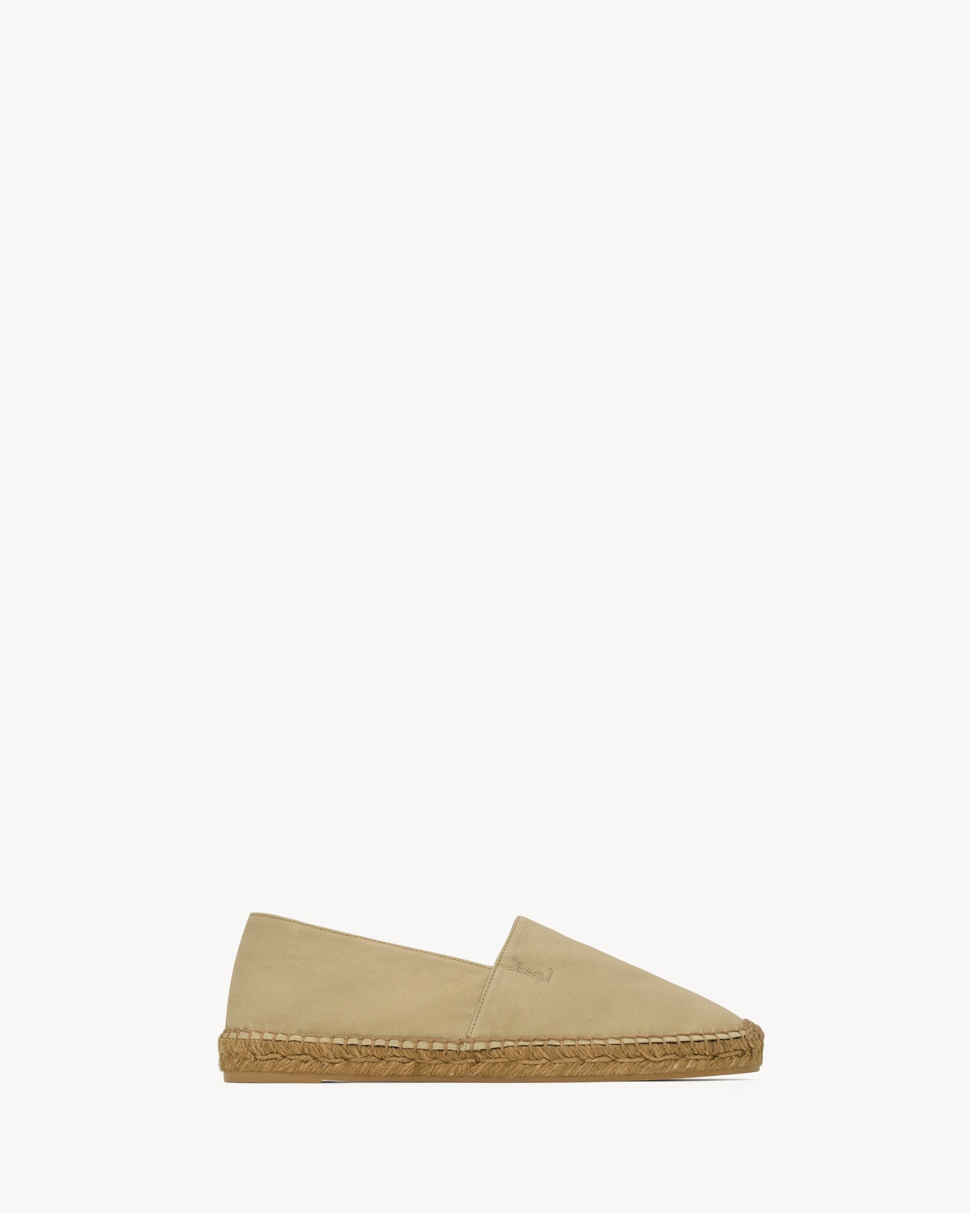 espadrilles in cotton gabardine Product Image