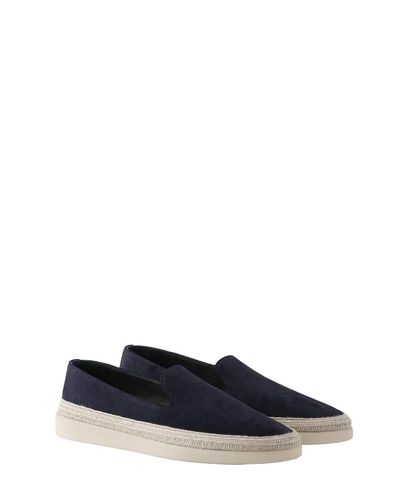 Prada Mens Suede Loafers Product Image