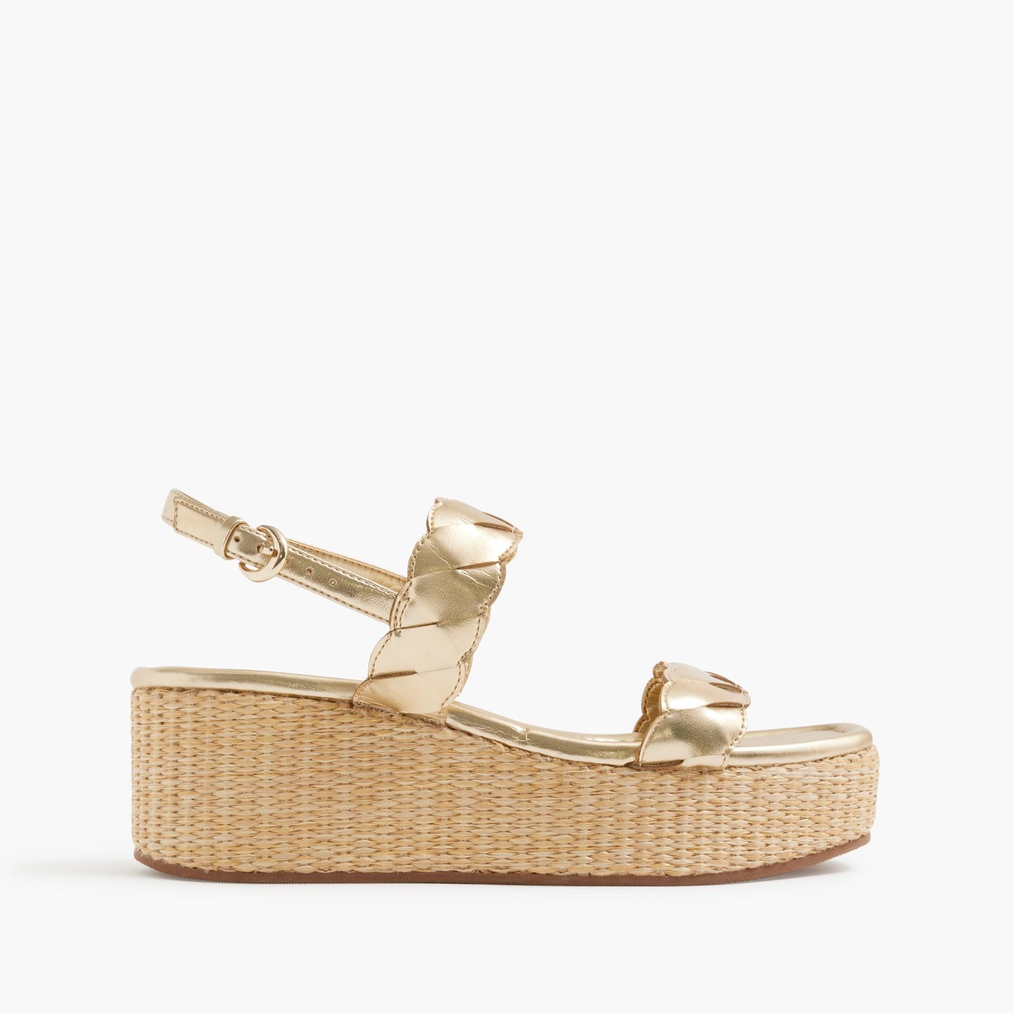Braided wedge sandals Product Image