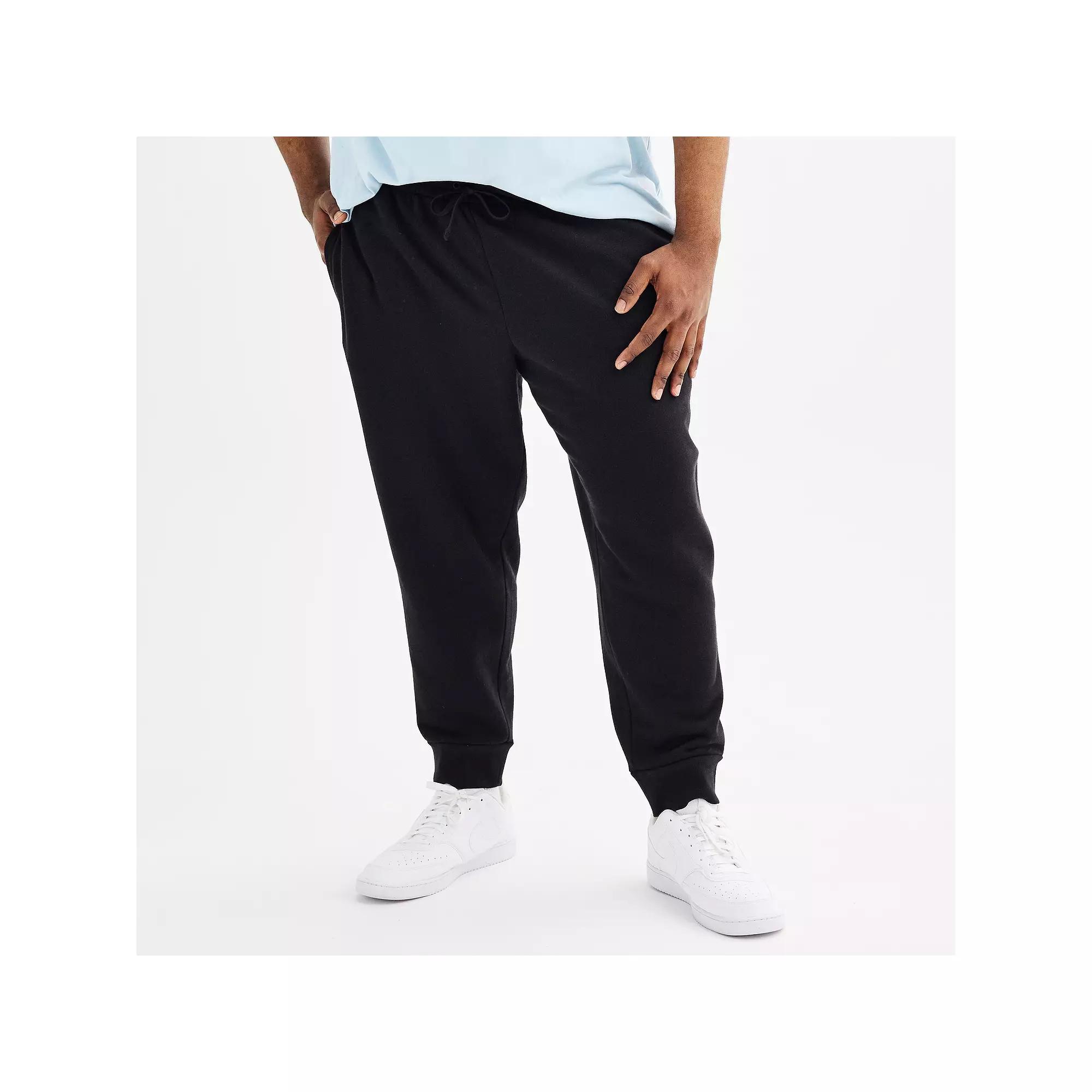 Big & Tall Tek Gear® Ultra Soft Fleece Joggers, Men's,  Product Image