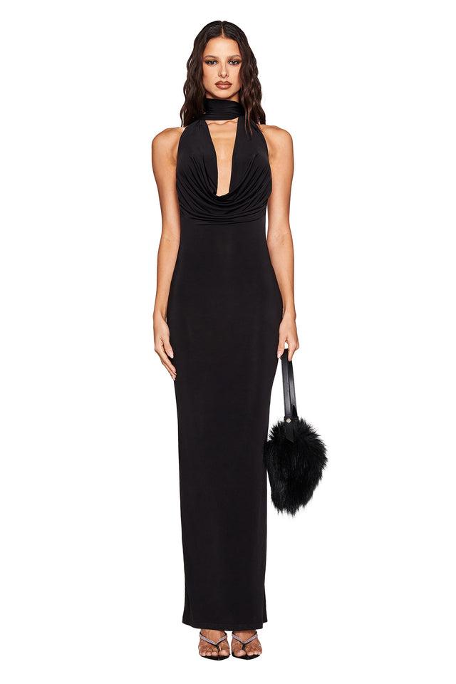 MILANI MAXI DRESS - BLACK Product Image