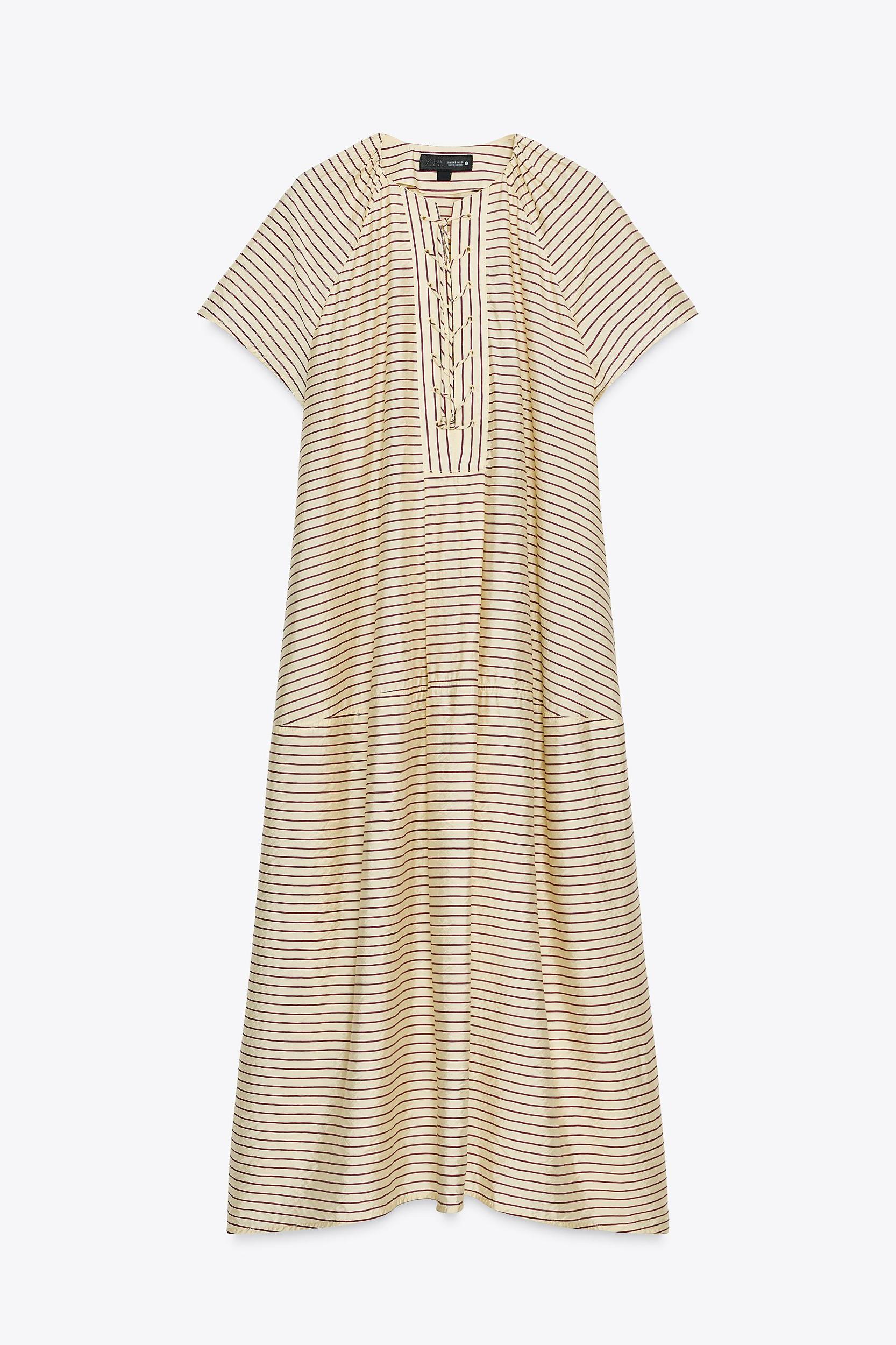 ZW COLLECTION STRIPED TUNIC DRESS Product Image