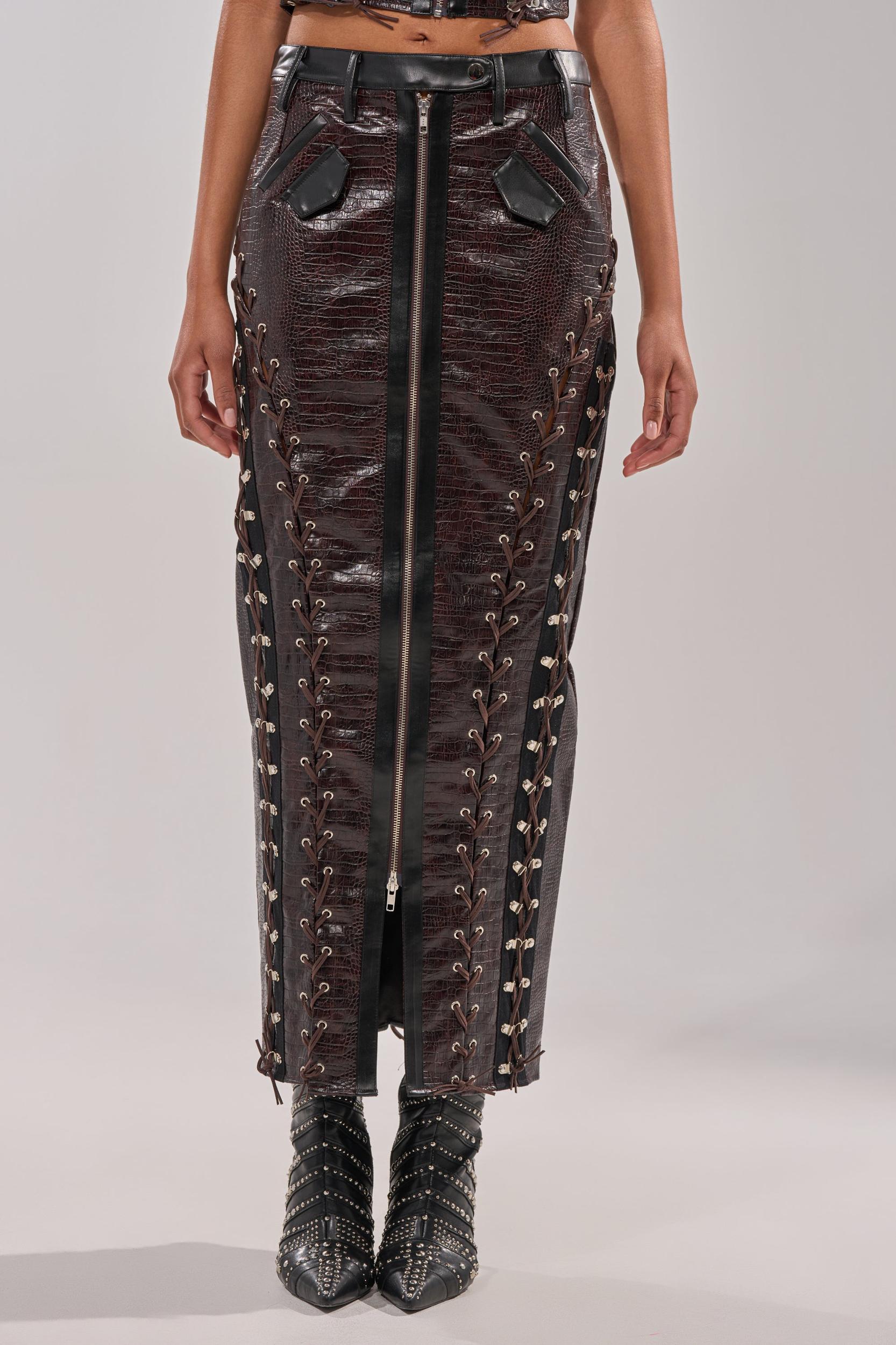 TOO SEXY FOR YOU MAXI SKIRT Product Image