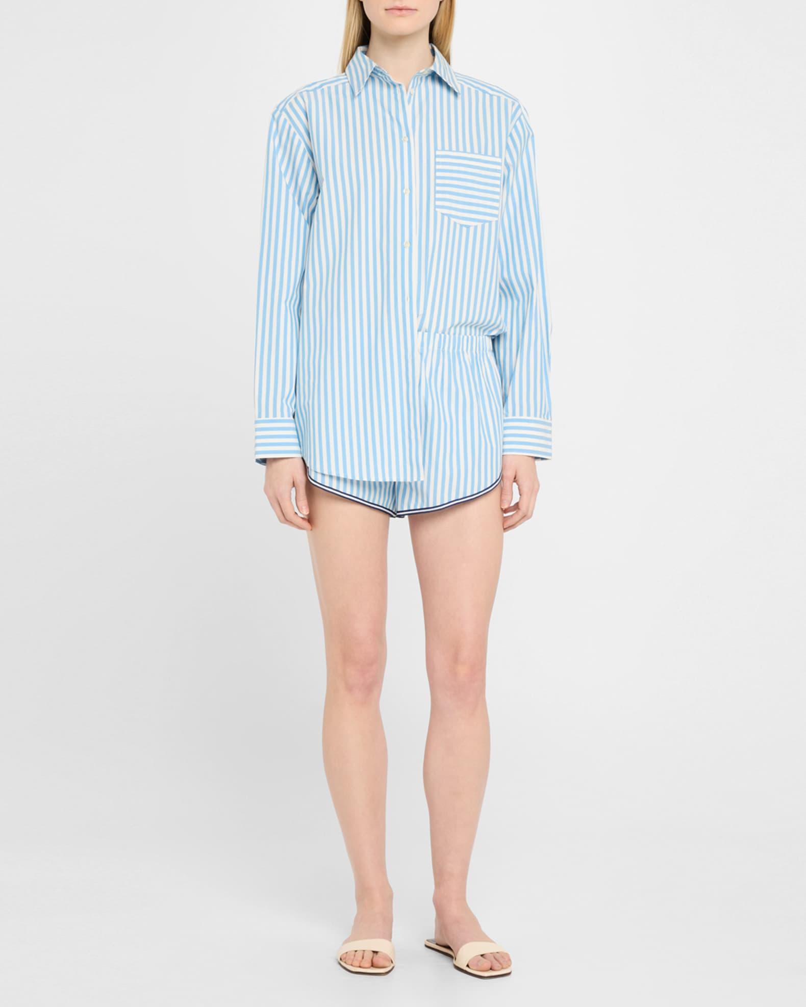 The Lester Stripe Shorts Product Image