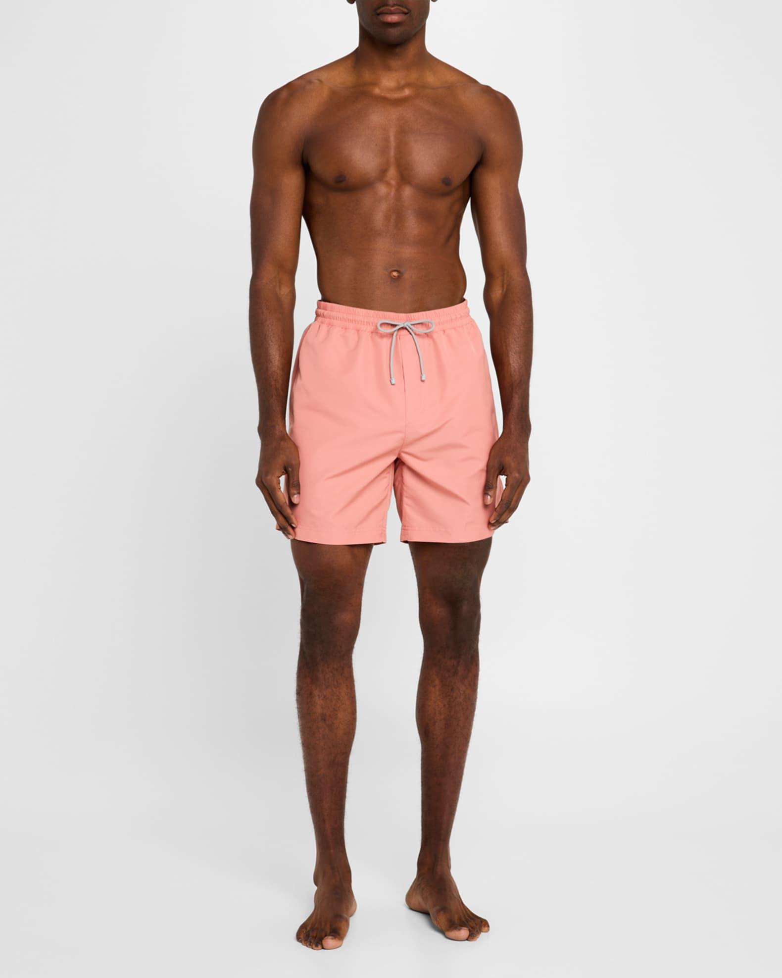 Men's Solid Swim Trunks Product Image