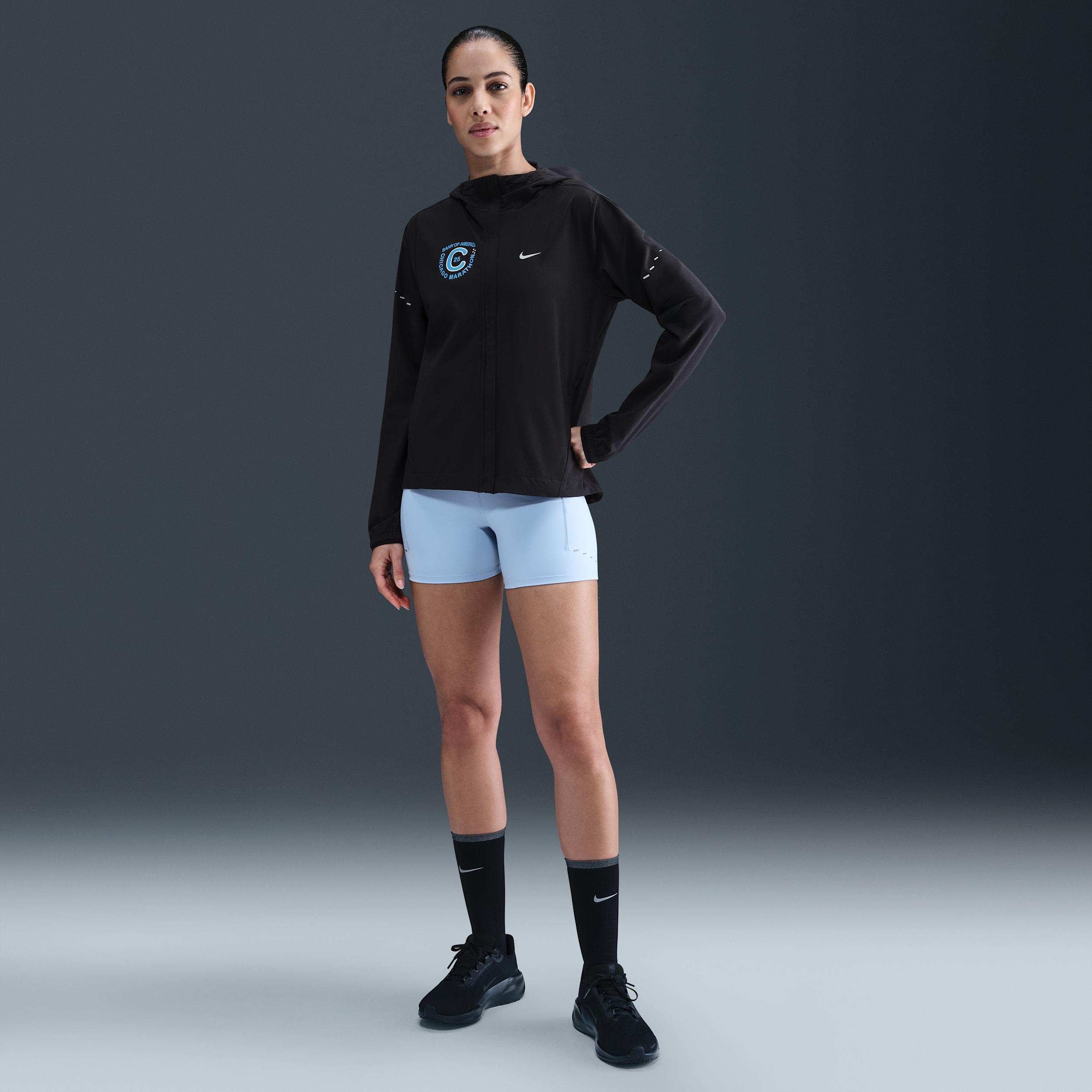 Nike Womens Swift UV Repel Running Jacket | HQ4305-010 Product Image