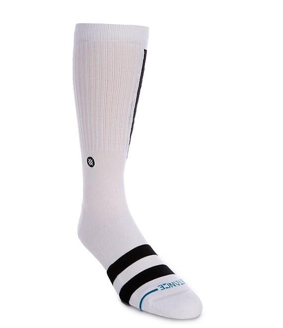 Stance Big & Tall Striped Signature Logo Crew Socks Product Image