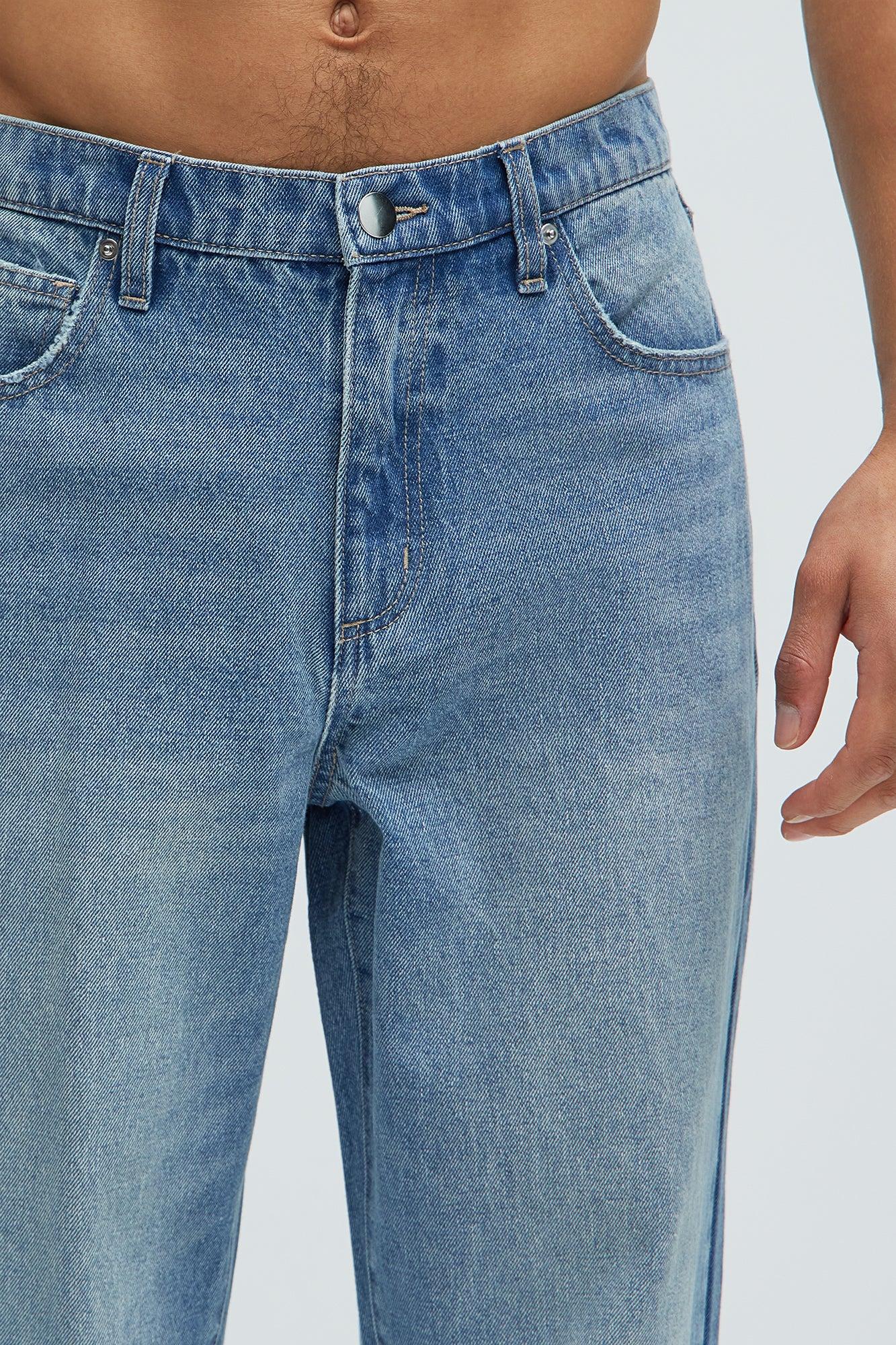 Vaughn Straight Jeans - Medium Wash Product Image