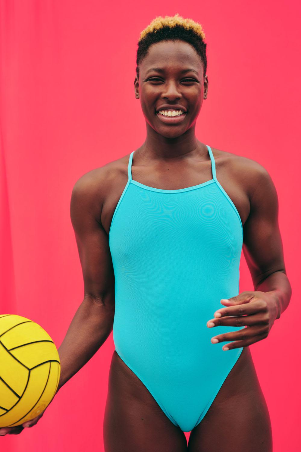 Jackson One Piece Swimsuit - Hawaii Blue Female Product Image