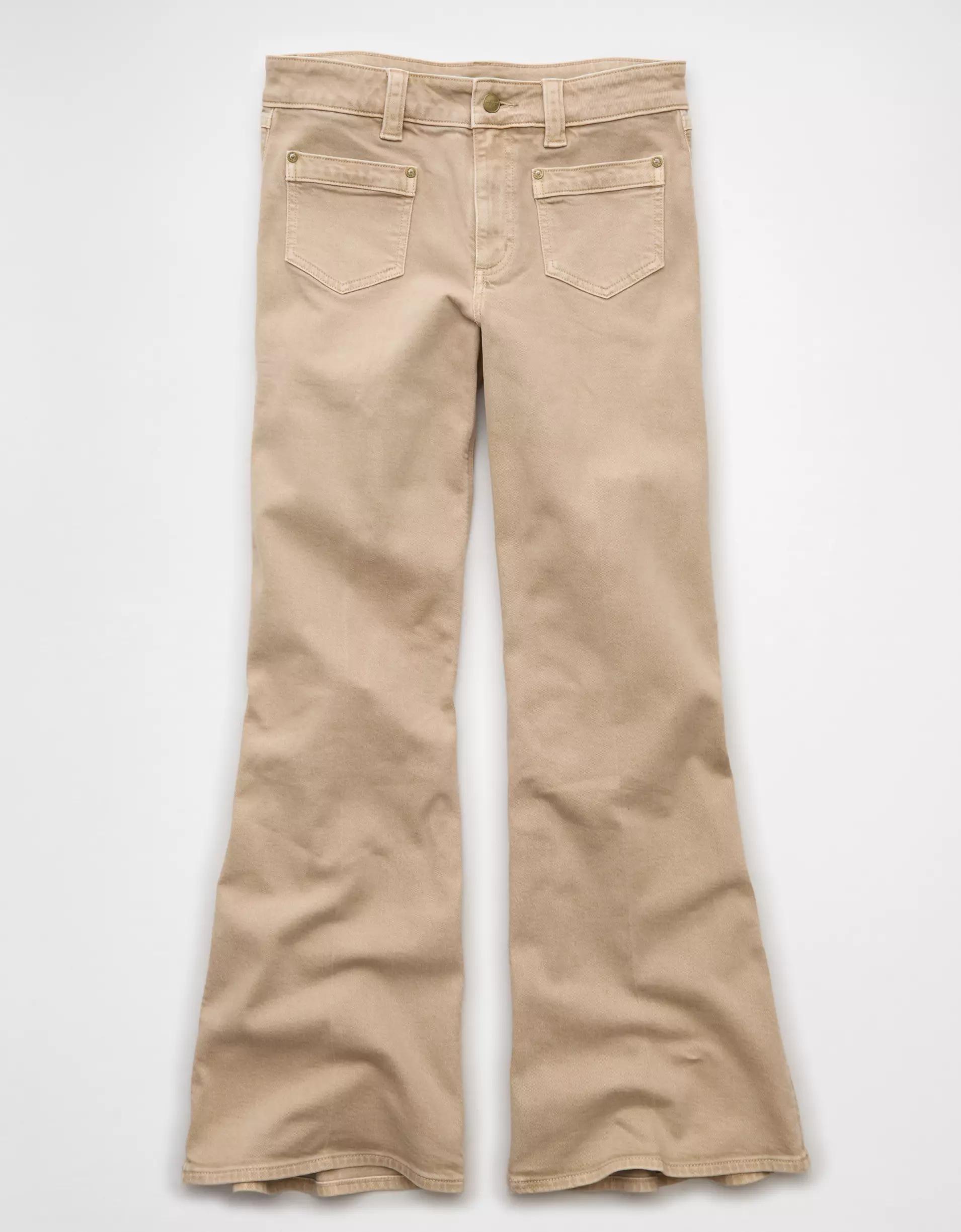 AE Stretch High-Waisted Flare Jean Product Image