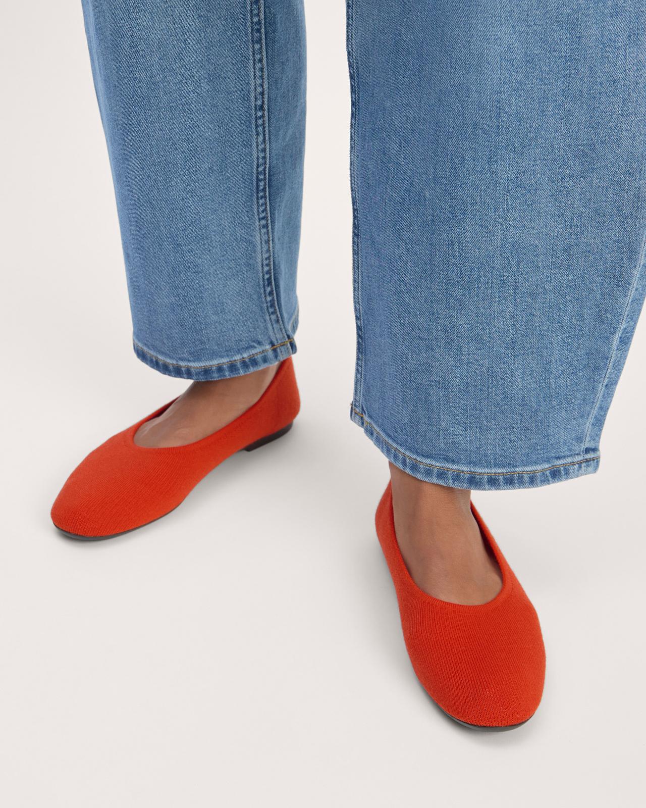 Womens Ballet Flat in ReKnit by Everlane Product Image