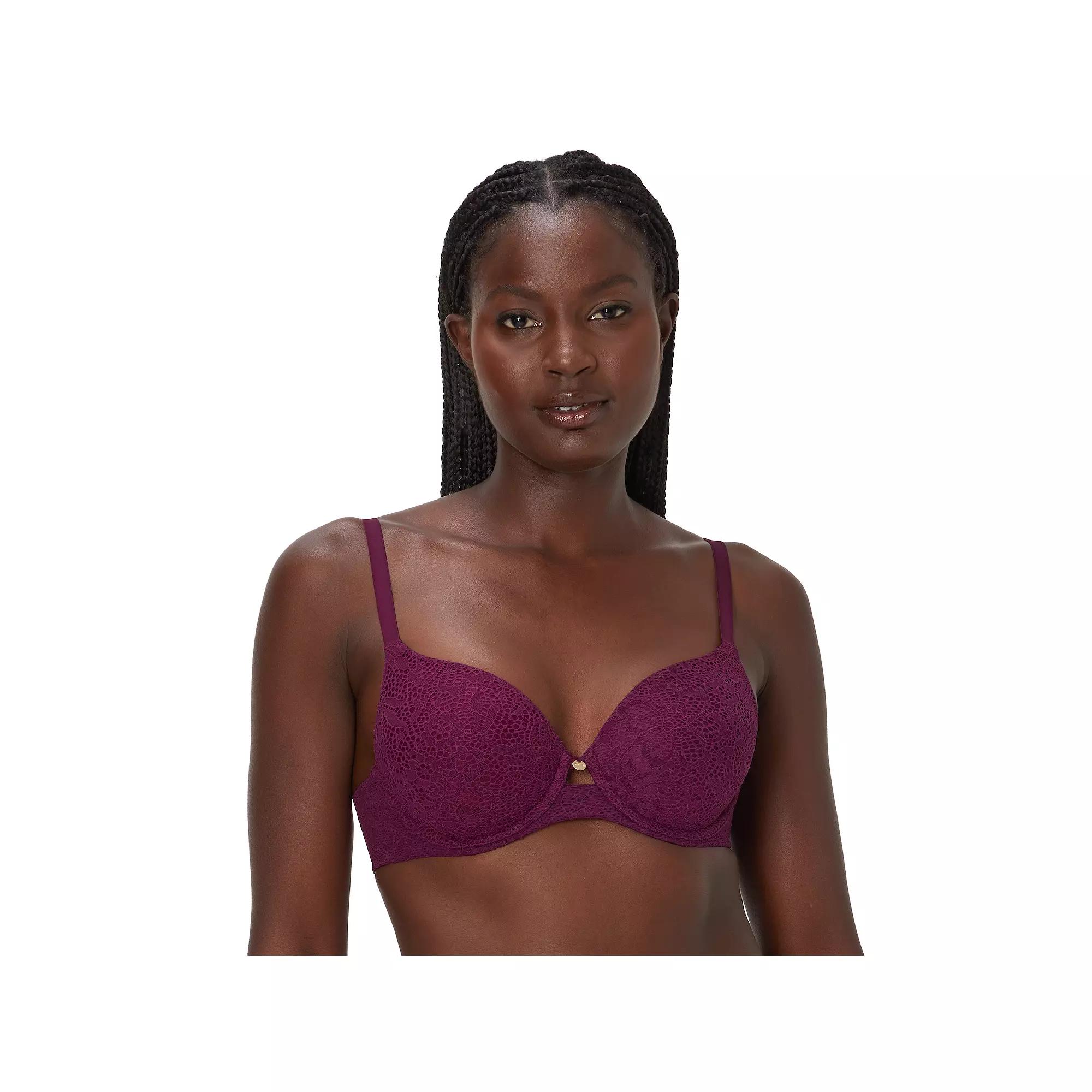Women's Maidenform One Fab Fit Custom Lift Underwire Bra DM2423, Size: 36 D, Autumn Orchid Lace Product Image