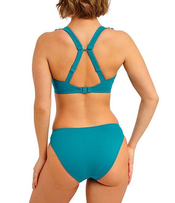 Freya Jewel Cove Solid Moderate Coverage Bikini Hipster Swim Bottom Product Image