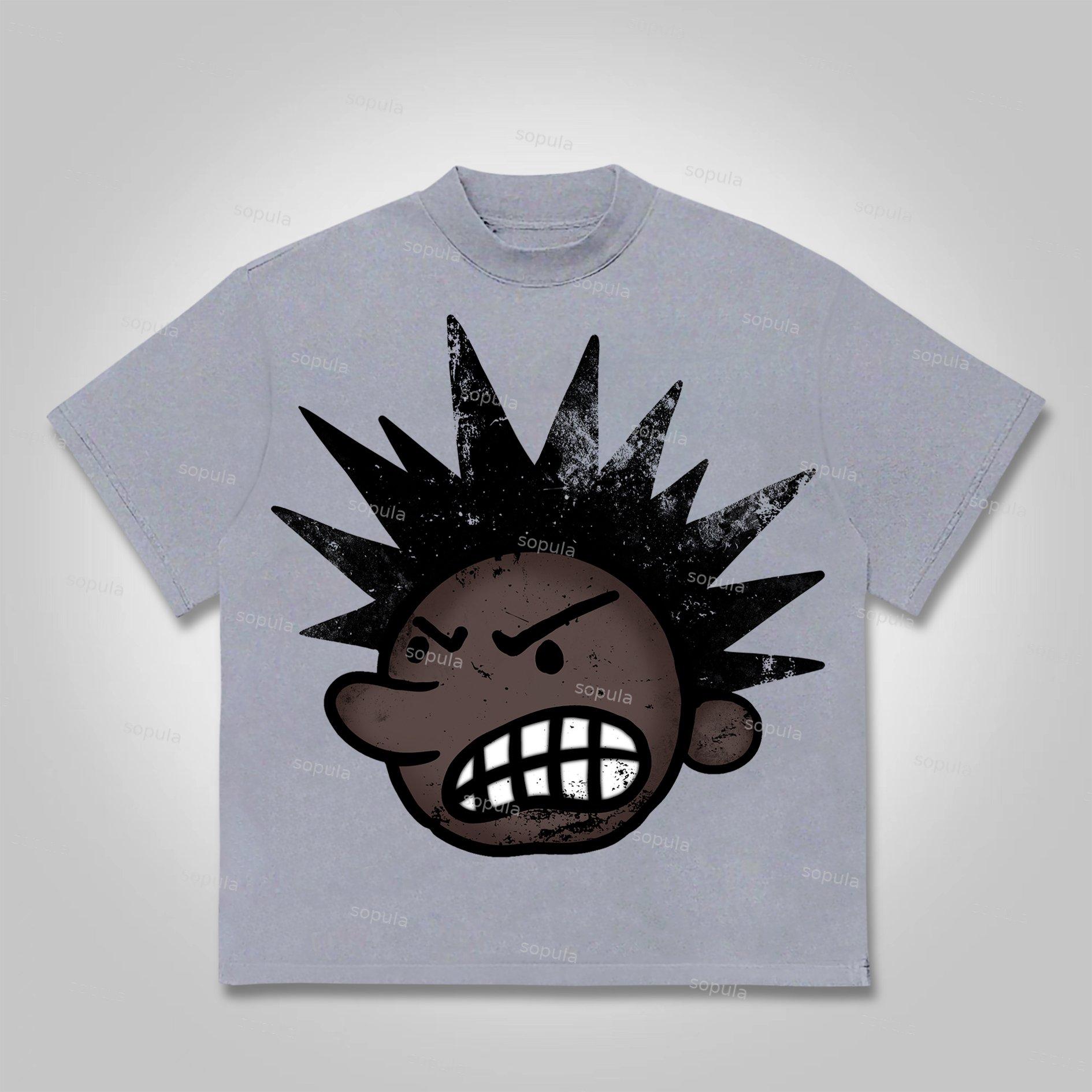 Sopula The Brain Explodes Graphic Cotton T-Shirt Product Image