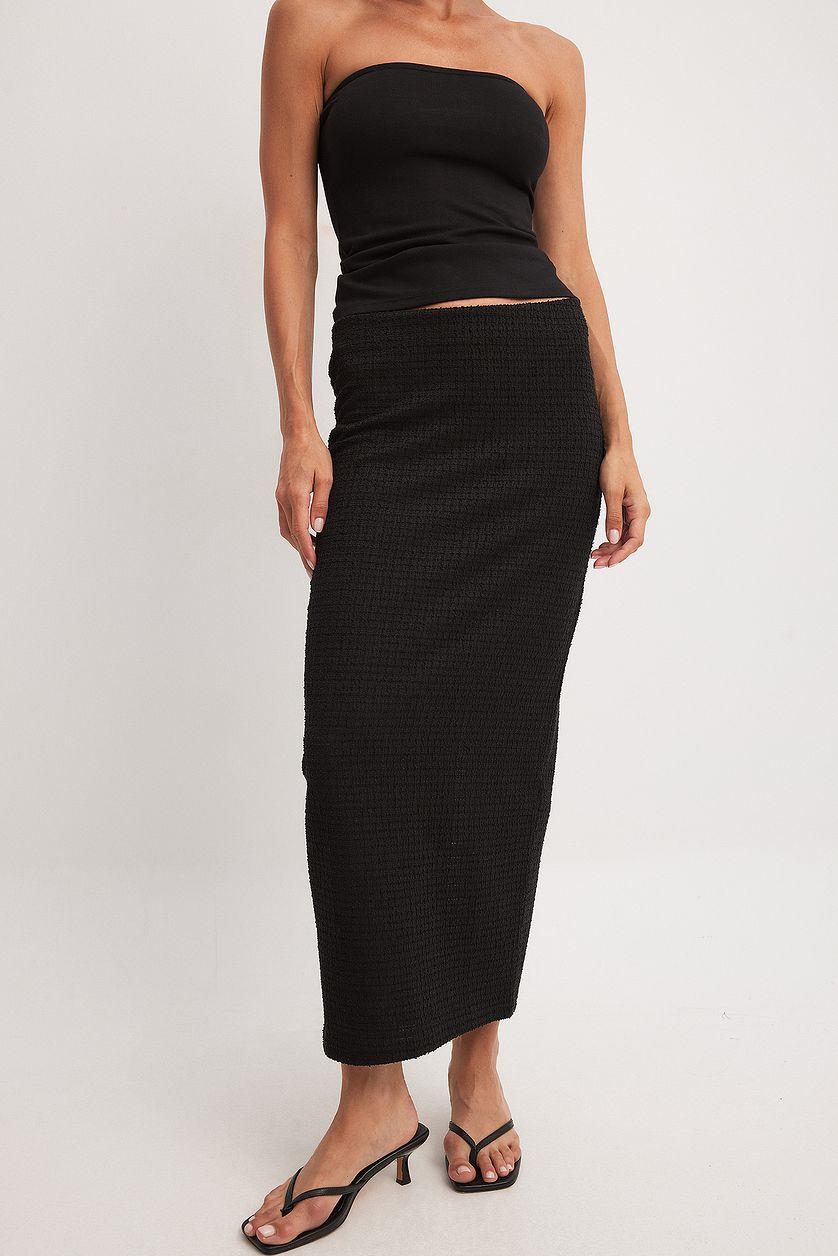 Tweed Maxi Skirt Product Image