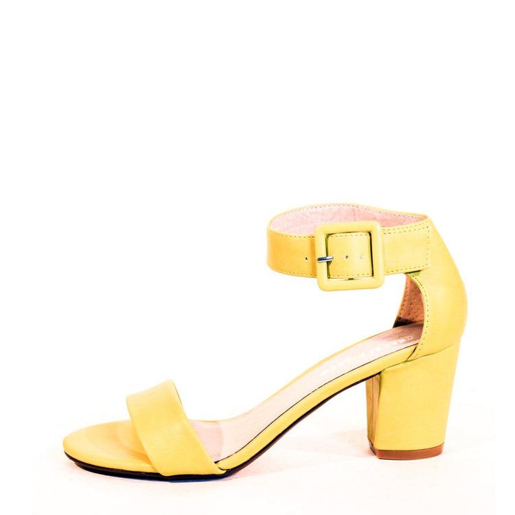 Elyse Faux Leather Sandal Heels Product Image