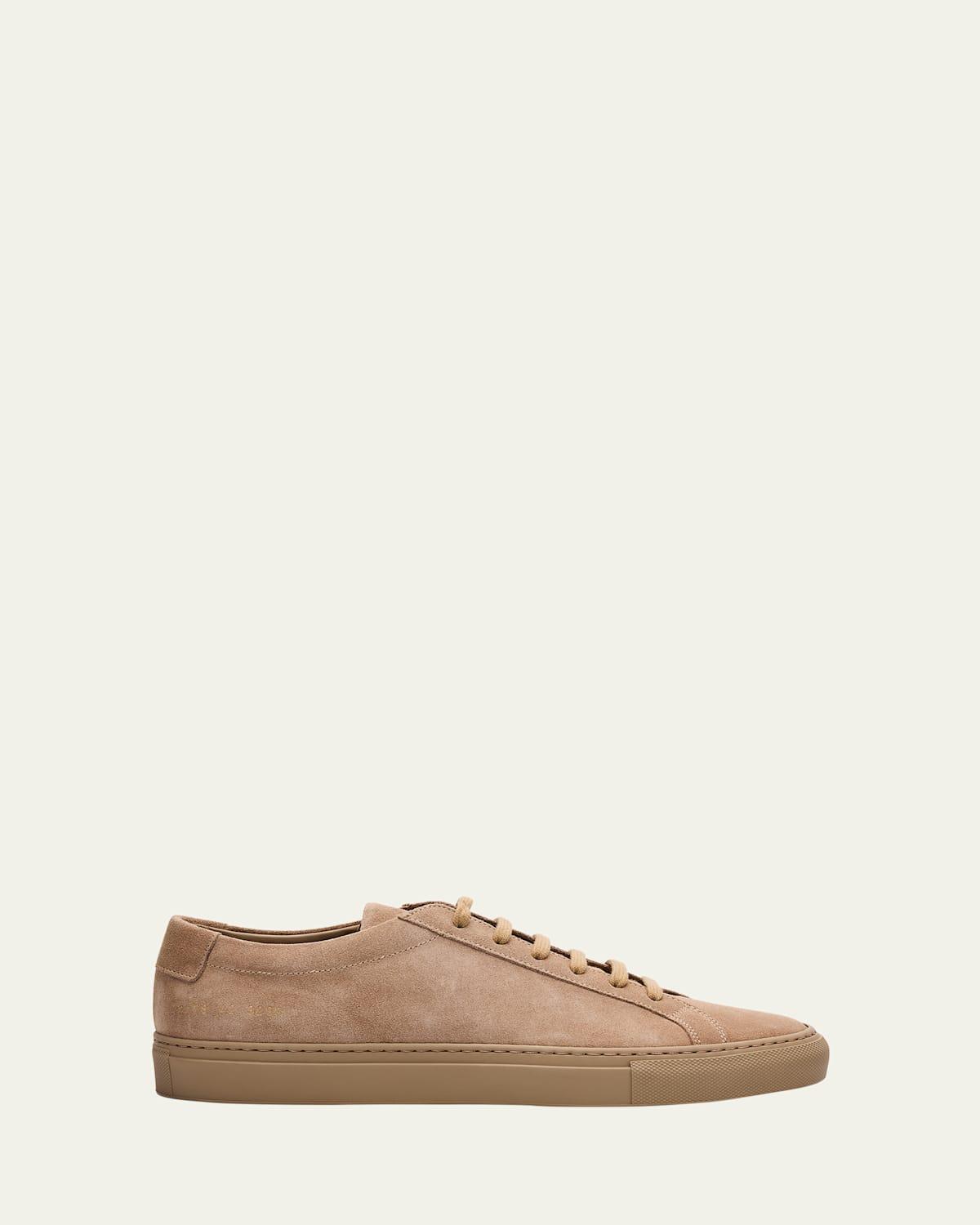 Mens Achilles Suede Low-Top Sneakers Product Image
