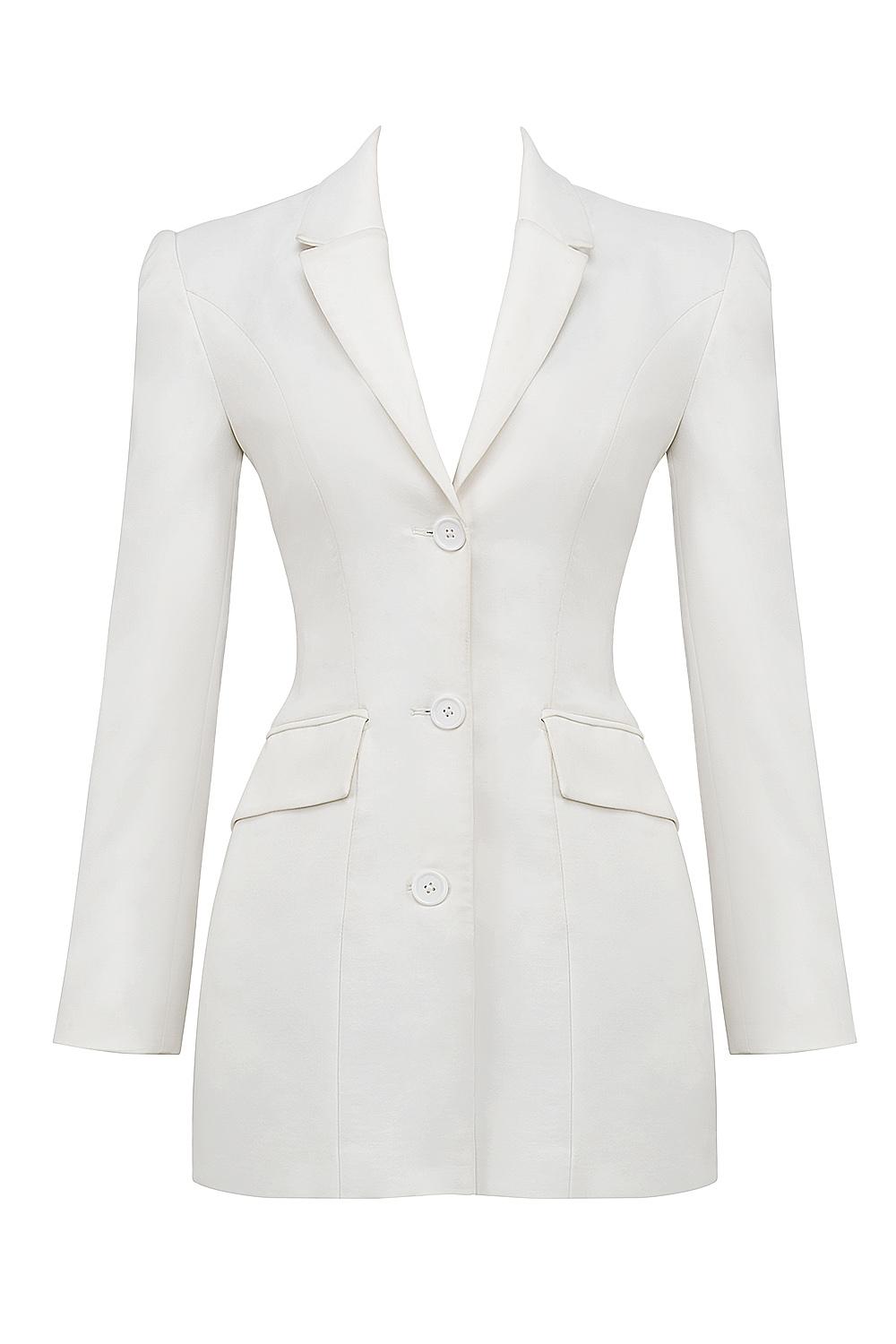 Amia  white blazer mini dress Product Image