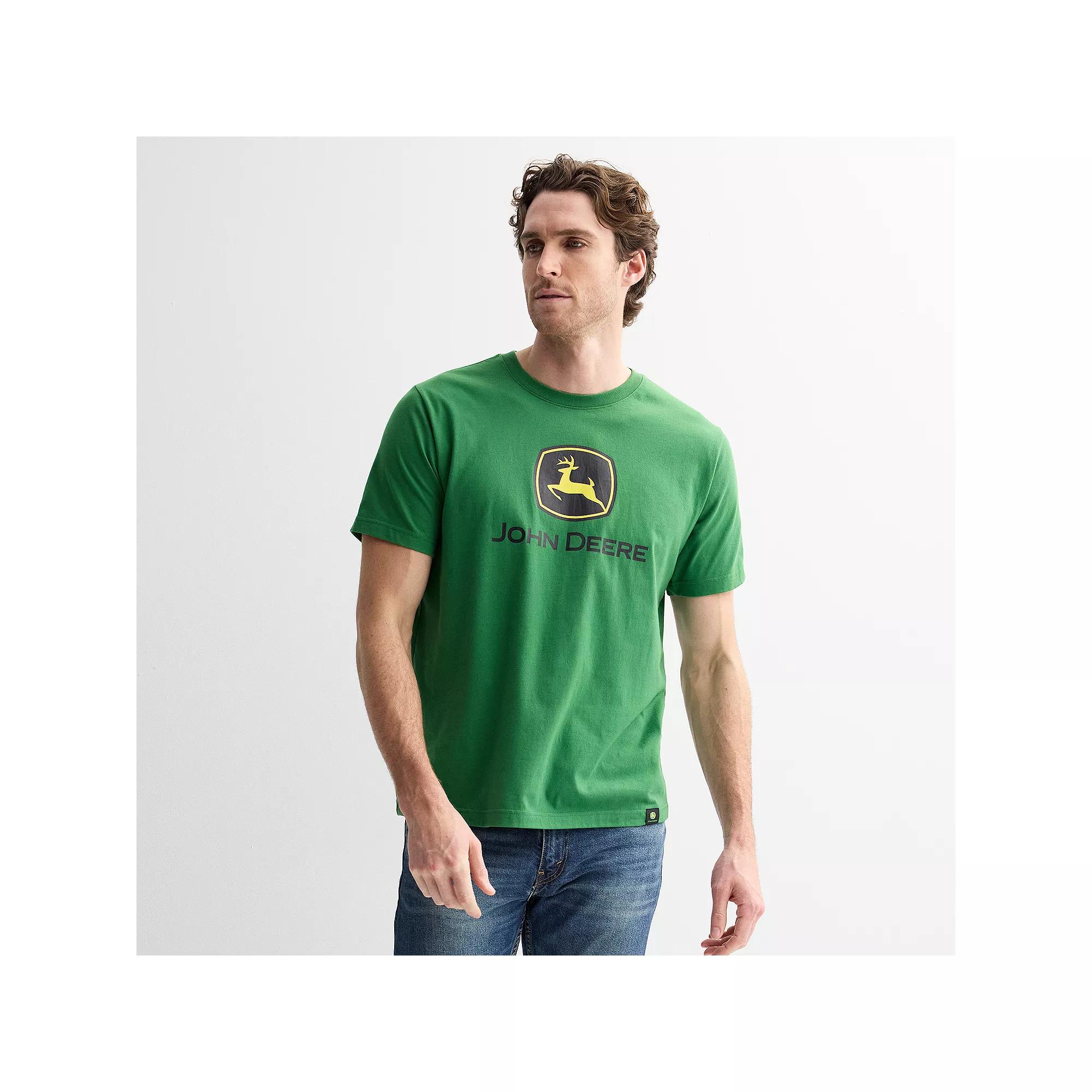 Men's John Deere Graphic Tee, Size: Small, Green Product Image