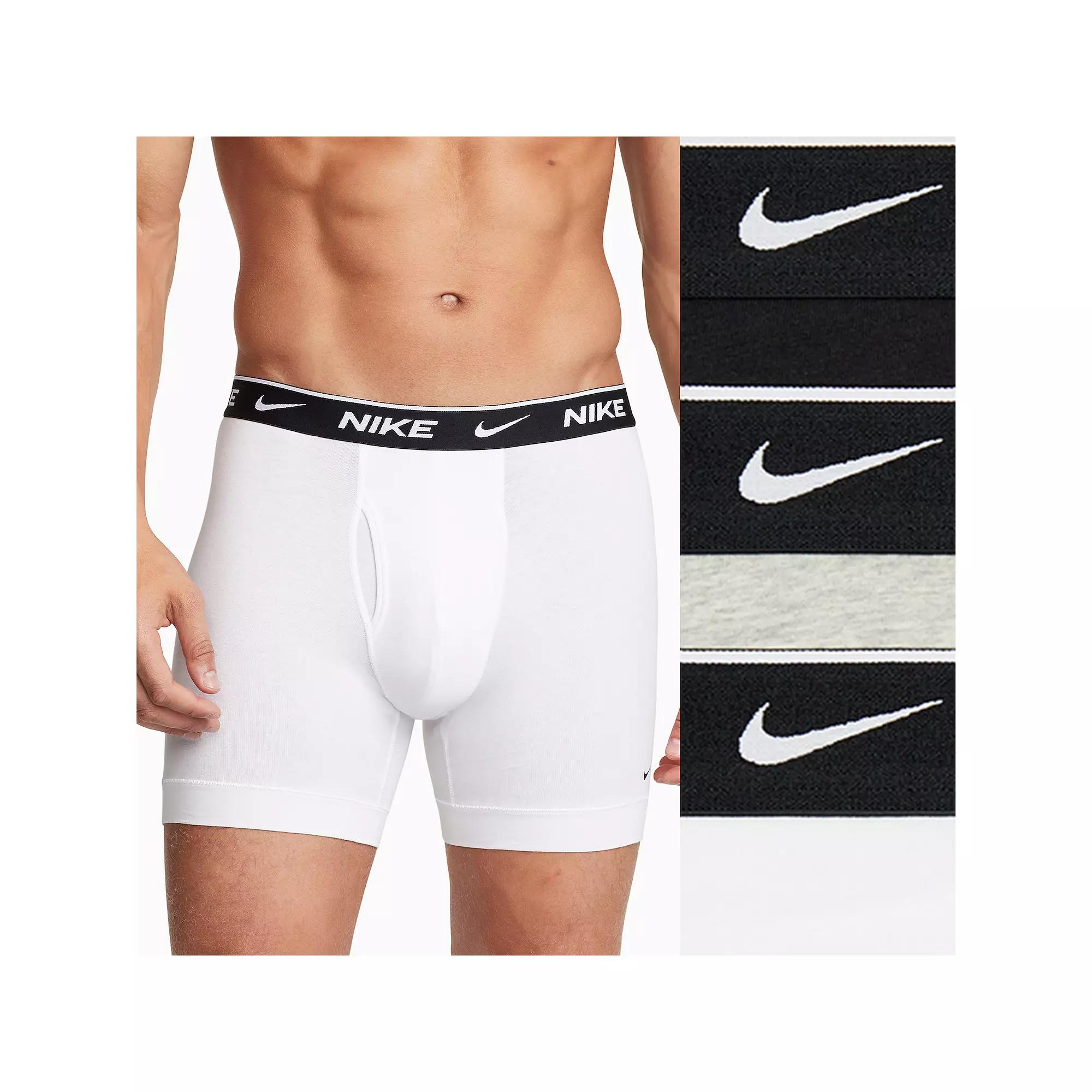 Nike Mens Stretch Cotton Boxer Briefs (3-Pack Product Image