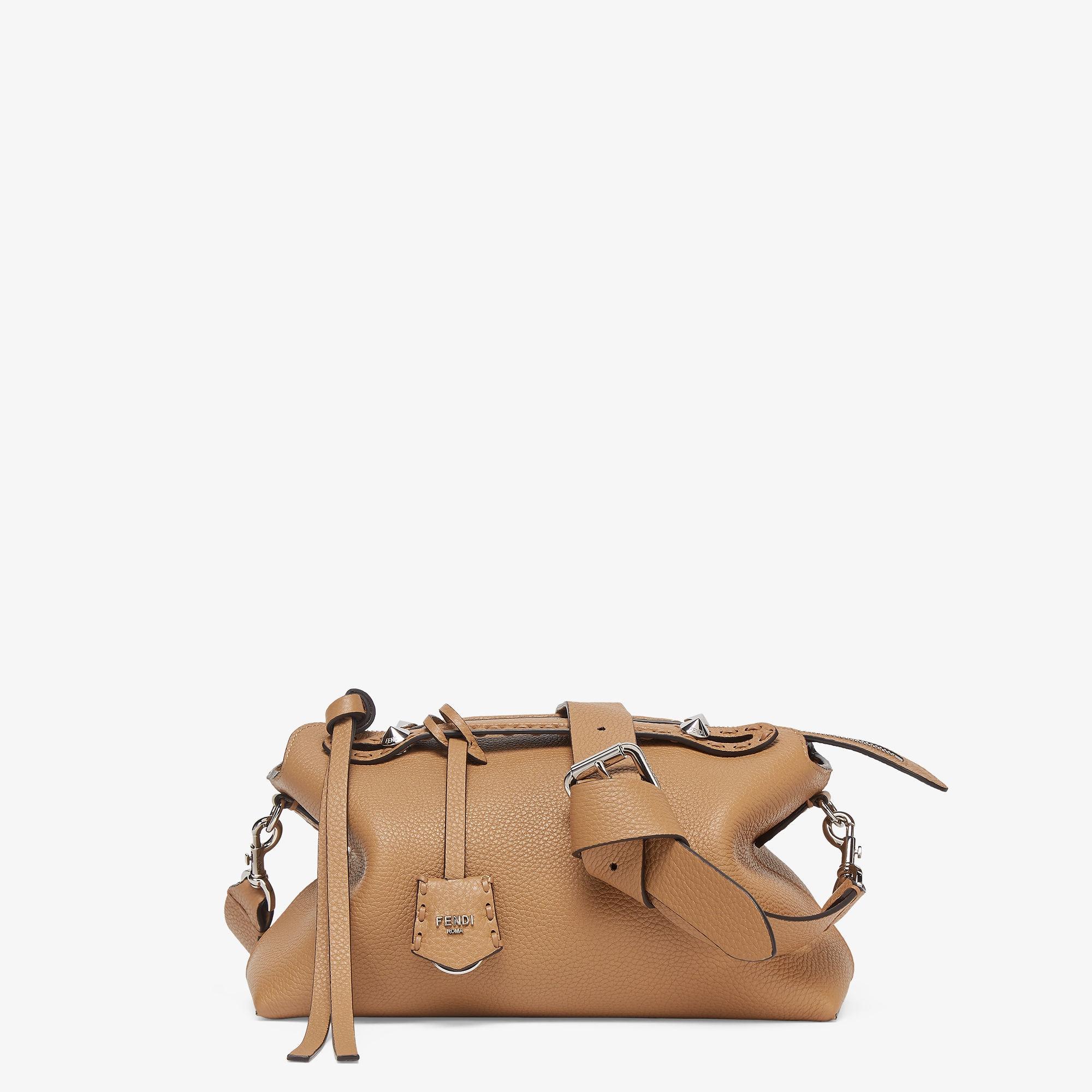 By The Way Selleria MediumCappuccino-colored Selleria bag with 192 hand-sewn stitches Product Image