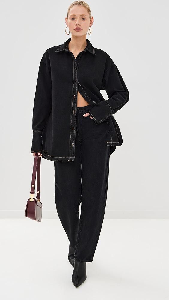 Lioness Off Duty Denim Shirt | Shopbop Product Image