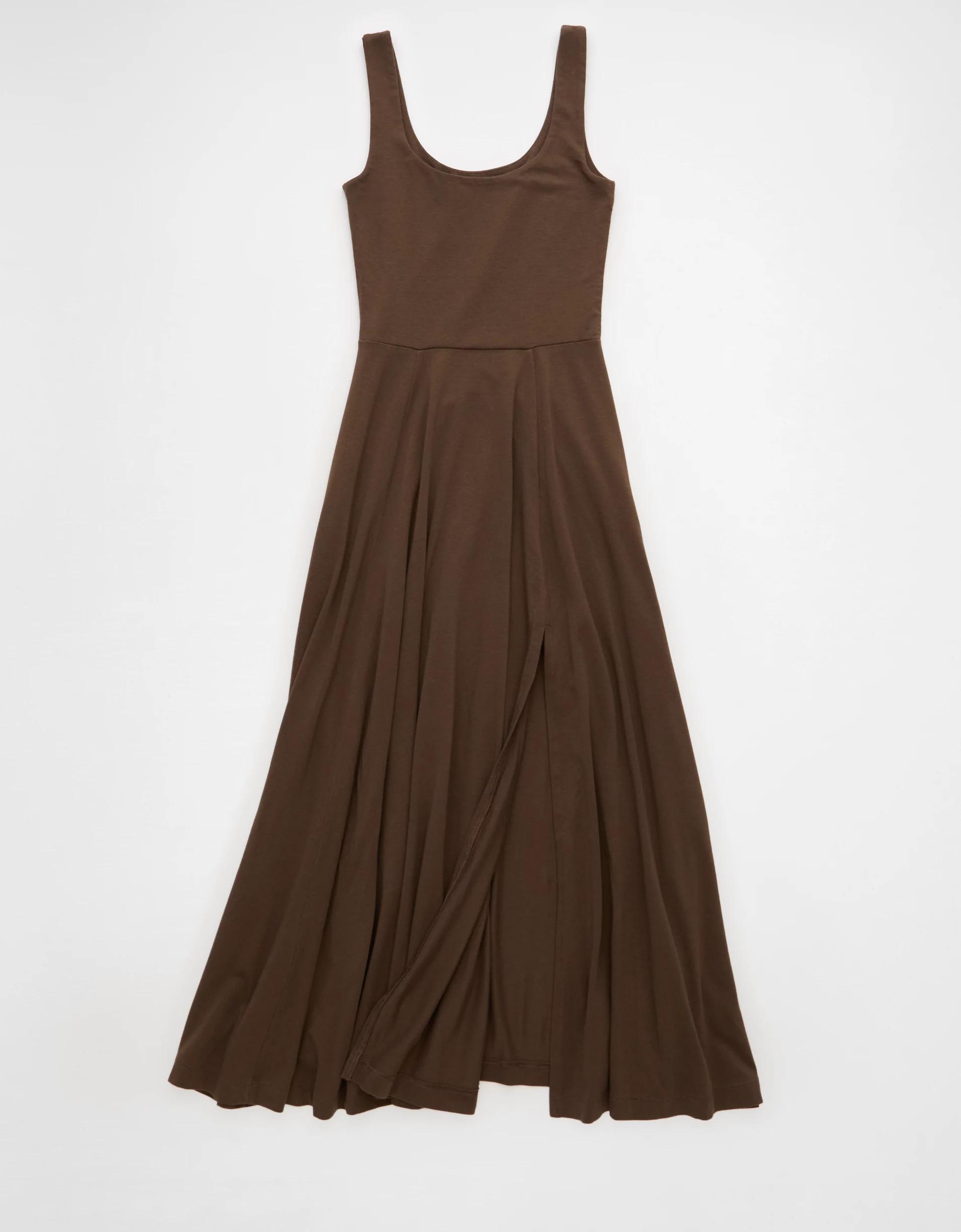 AE Scoop Neck Midi Dress Product Image