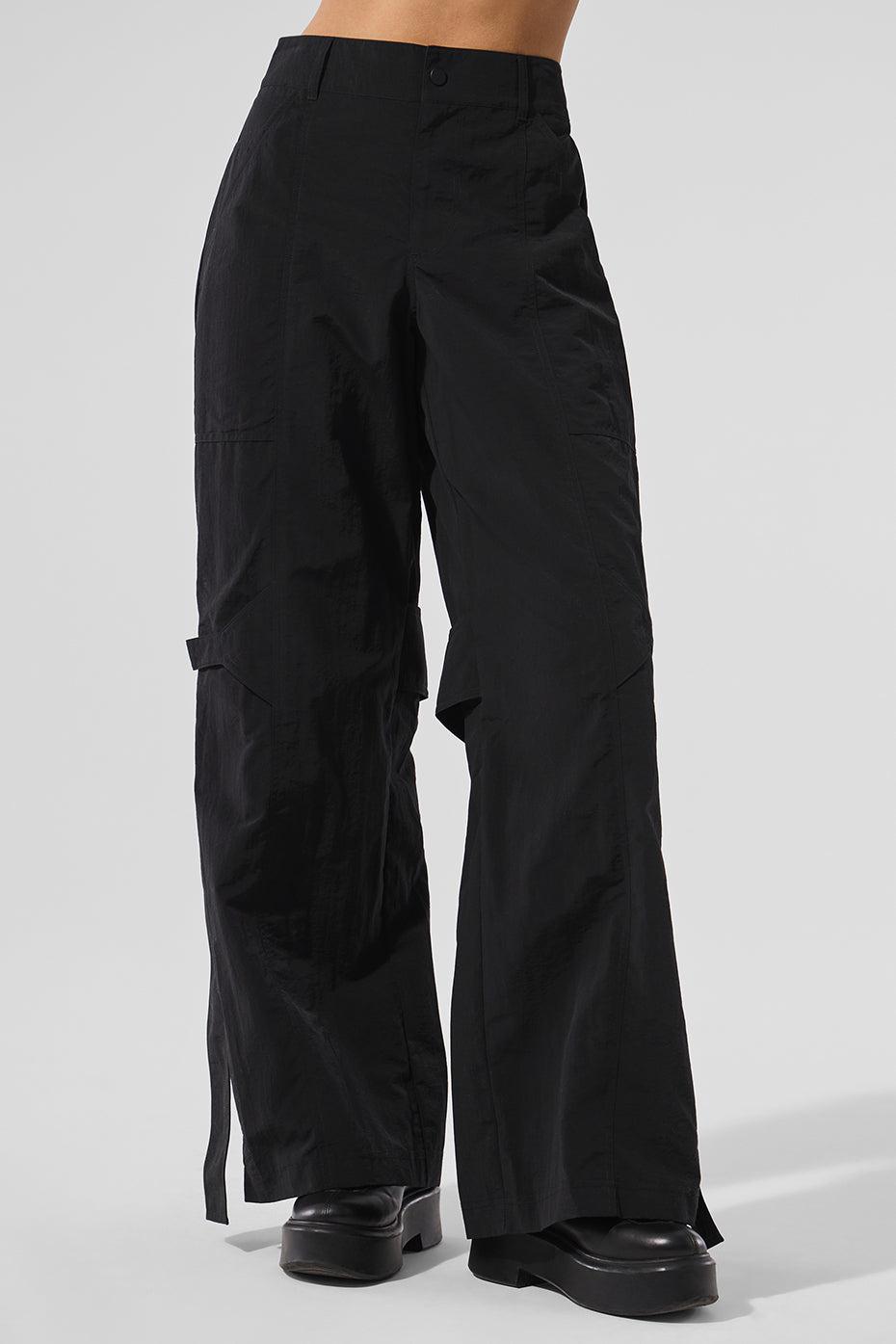 High-Waist Voyager Trouser - Black Product Image