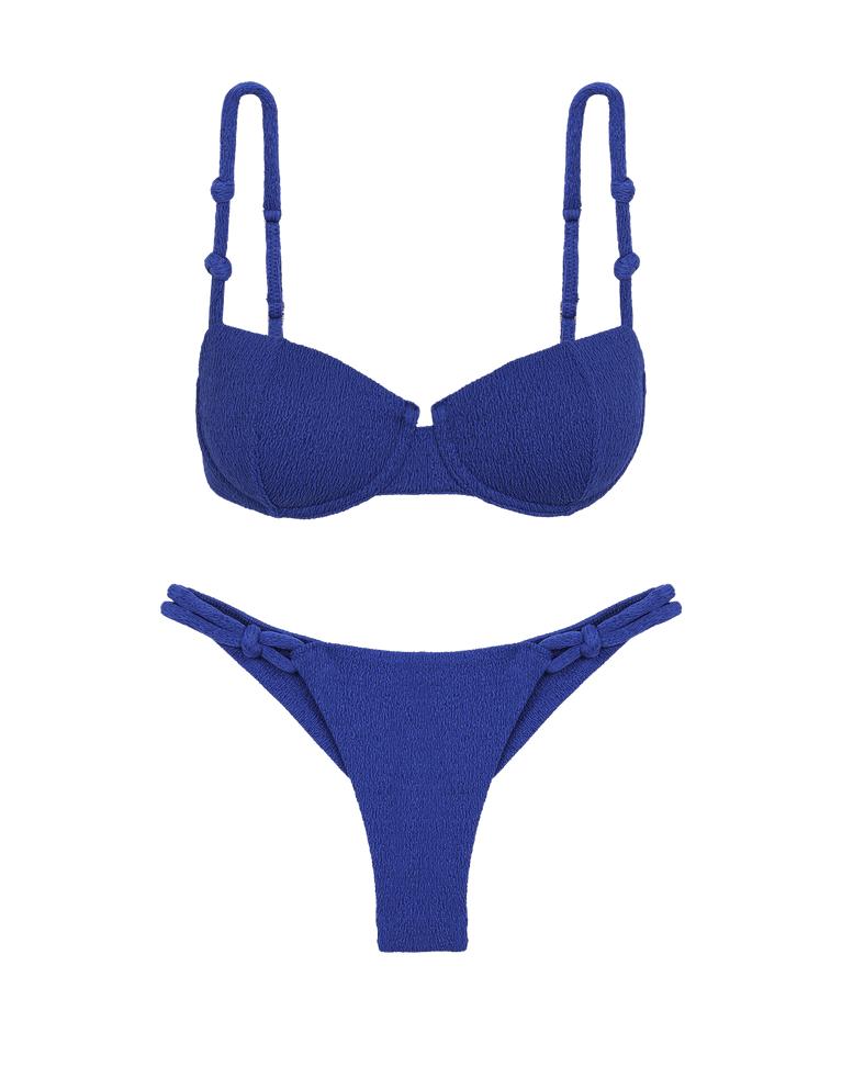 Firenze Edie Nissi Top - Sapphire Product Image