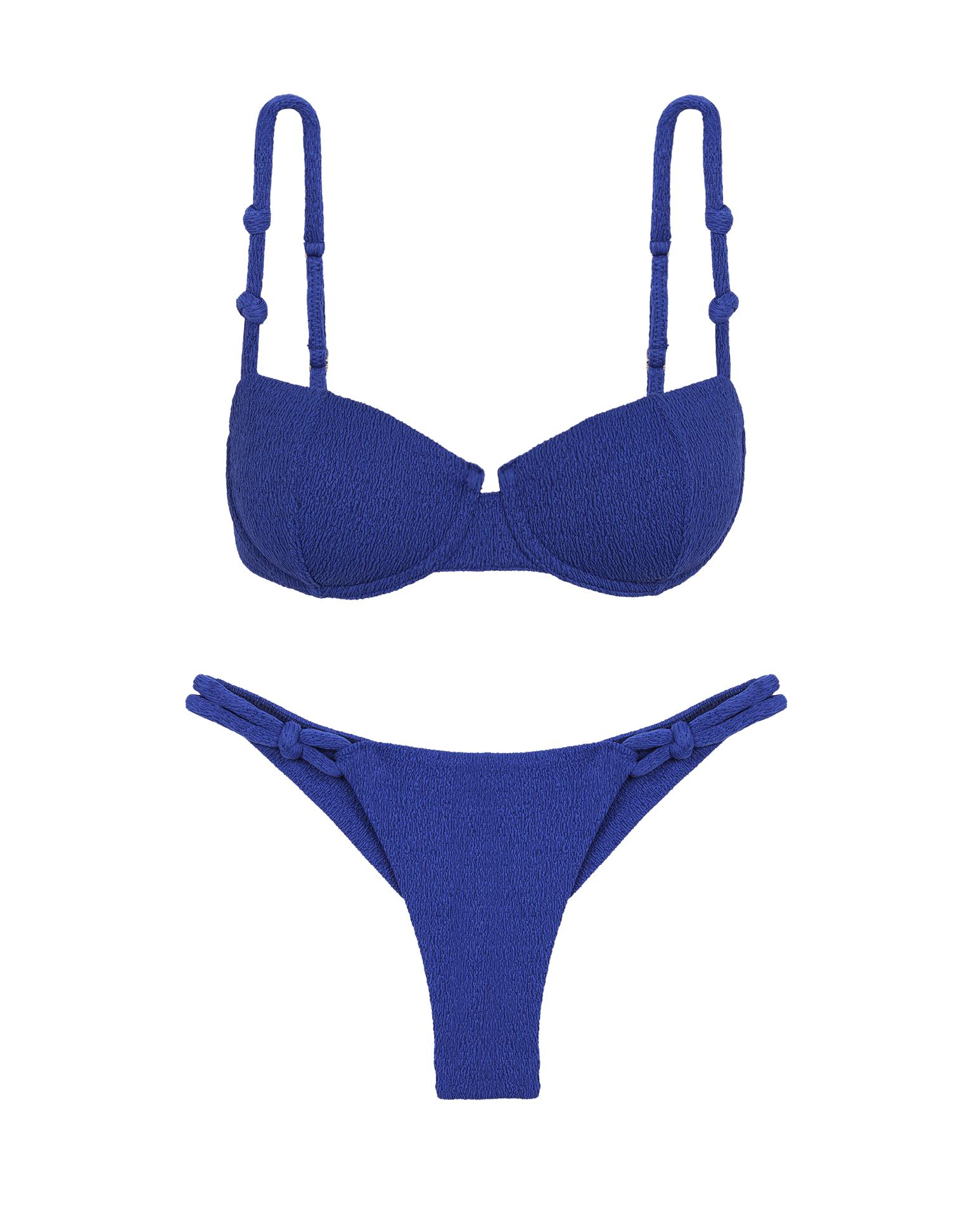 Firenze Edie Nissi Top - Sapphire Product Image