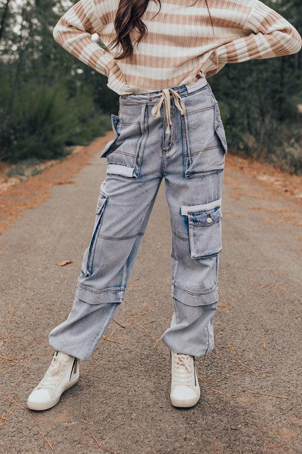 The Benett High Waist Cargo Pants Product Image