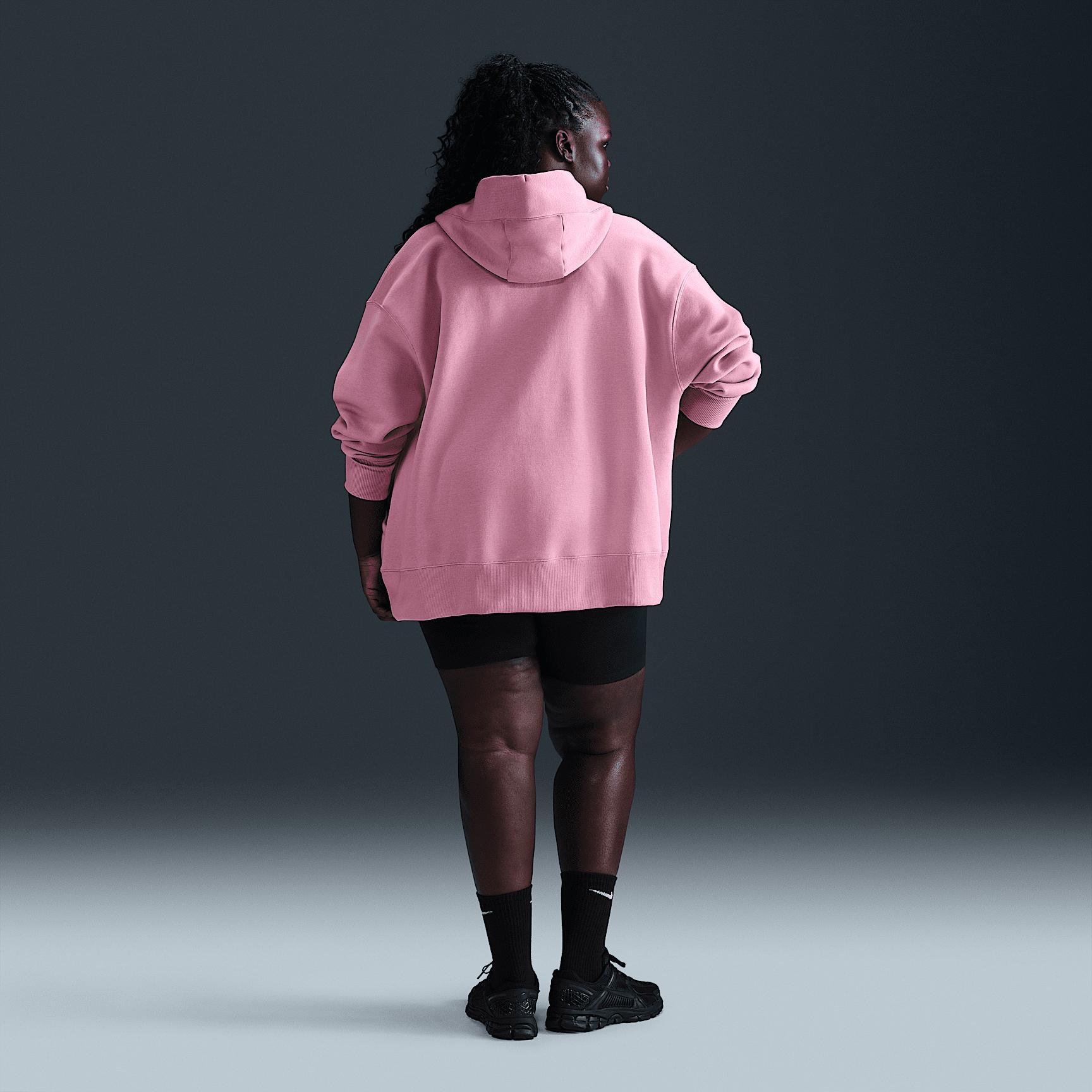 Nike Sportswear Phoenix Fleece Women's Oversized Full-Zip Hoodie (Plus Size) Product Image