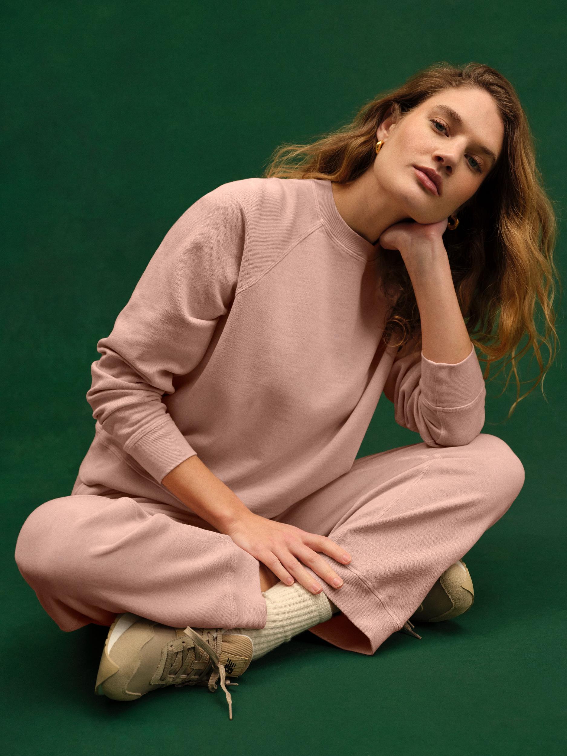 Organic Lightweight Terry Sweatpants Female Product Image