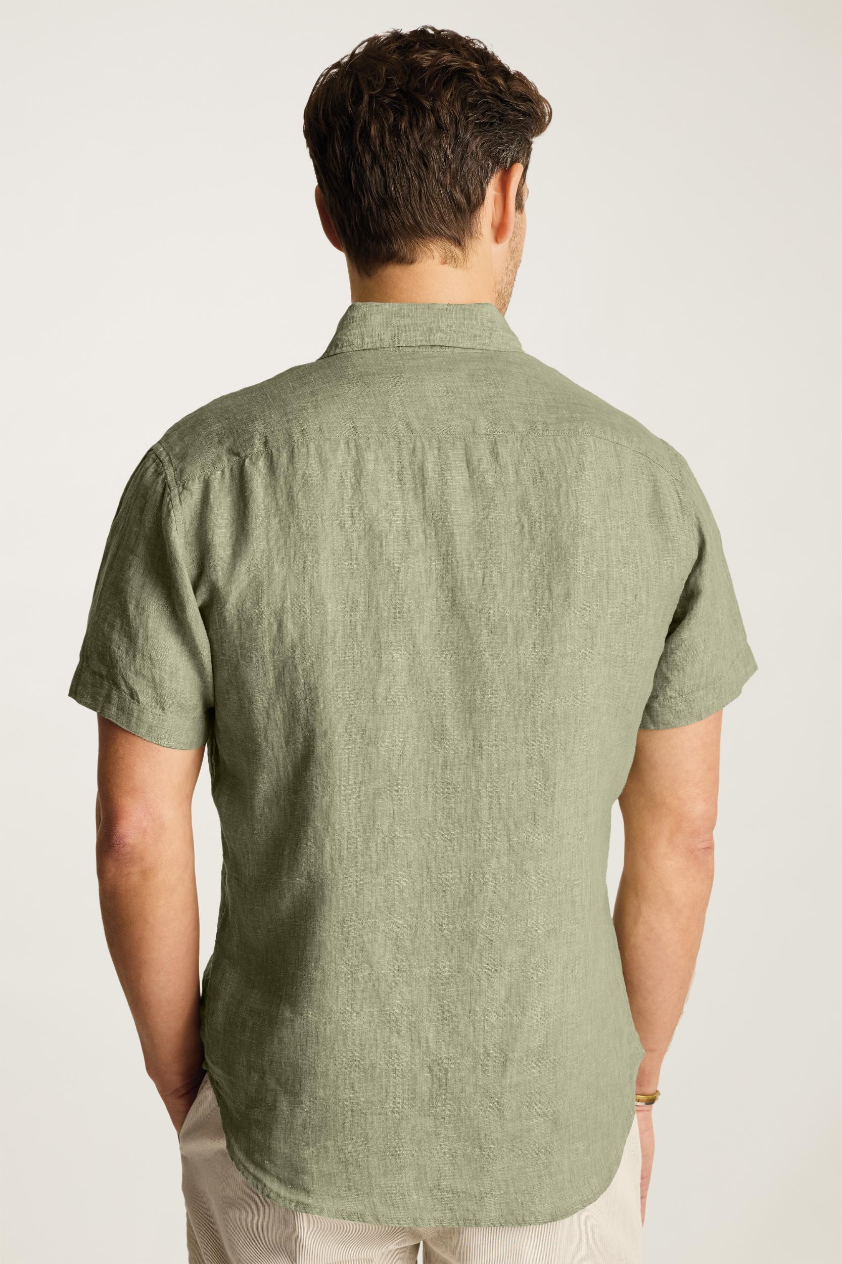 Riviera Linen Short Sleeve Shirt Product Image