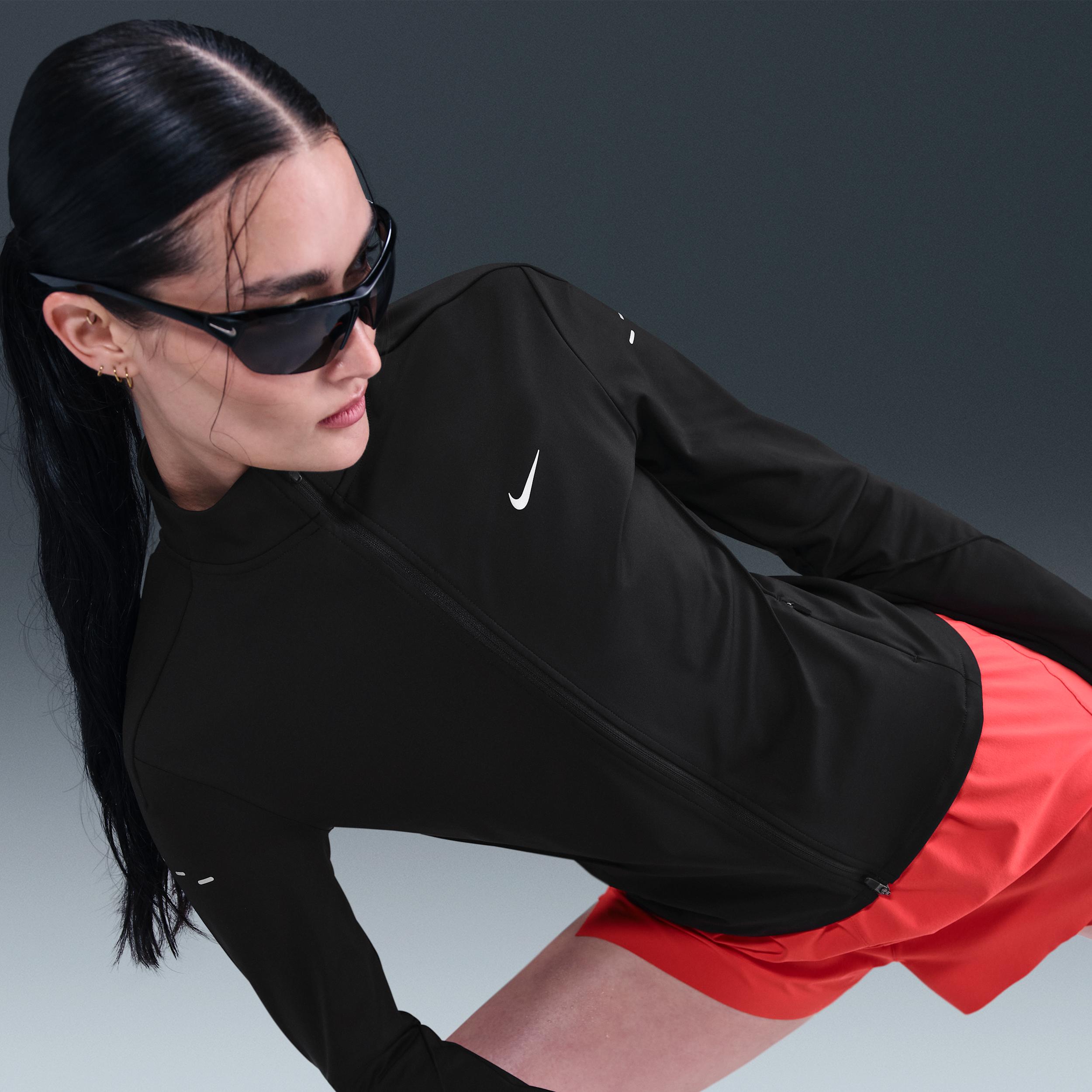Nike Womens Swift Dri-FIT Full-Zip Mid-Layer Running Top | IB1998-675 Product Image