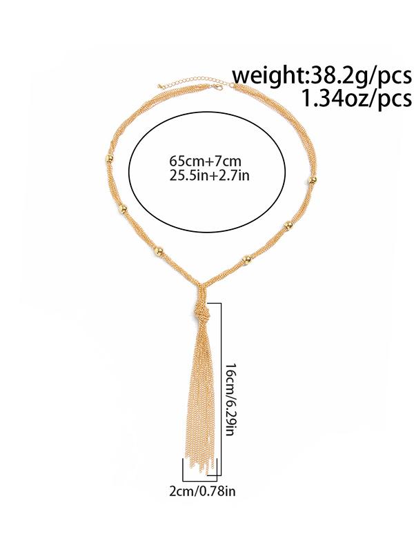 Tasseled Necklaces Accessories Product Image